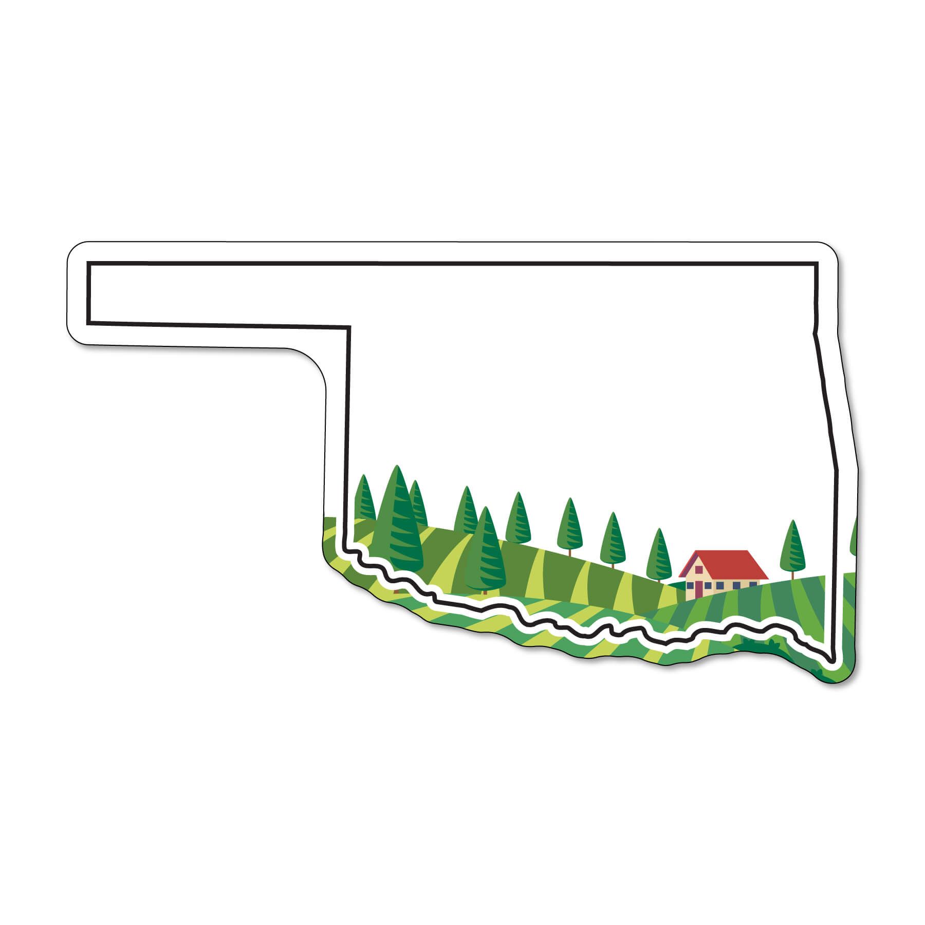 Oklahoma NoteKeeper™ Magnet 35 Mil 10