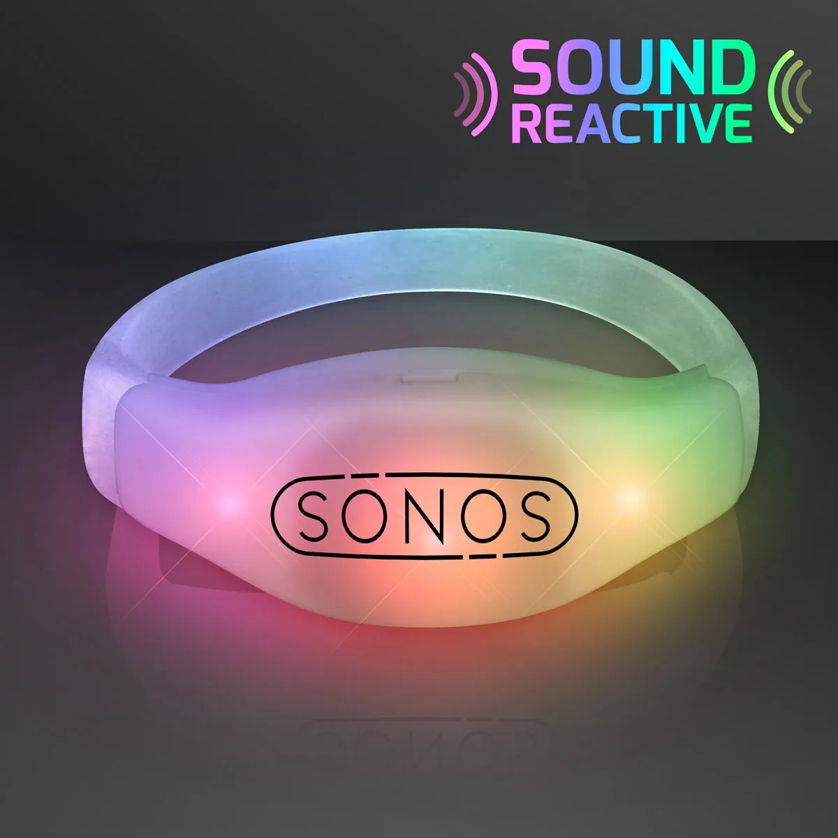 Sound Activated Light Up LED Flashing Bracelets 8
