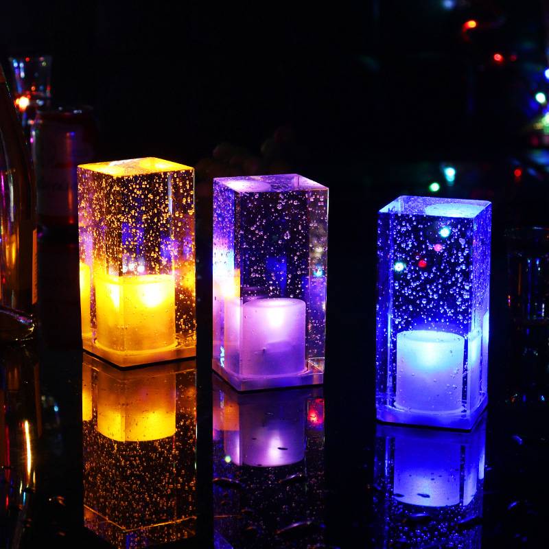 Rechargeable Led Crystal Night Light 4