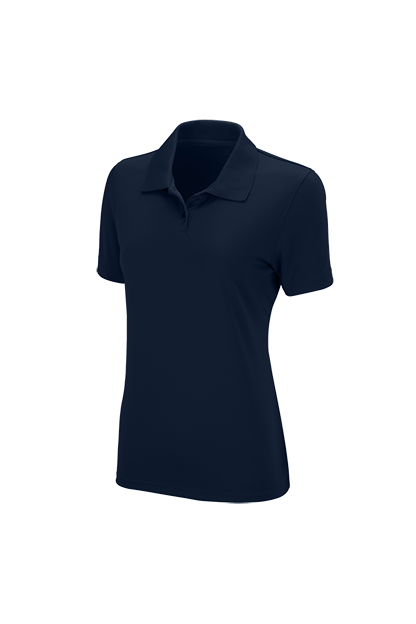 Women's Vansport Omega Solid Mesh Tech Polo 14