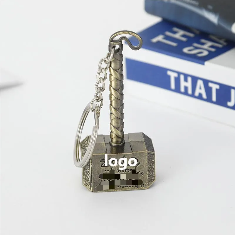 Hammer Keychain Alloy Pendant 4