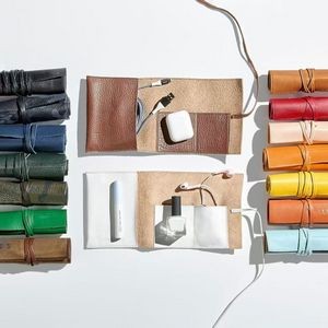 Charger Data Cables PU Electronic Organizer 8