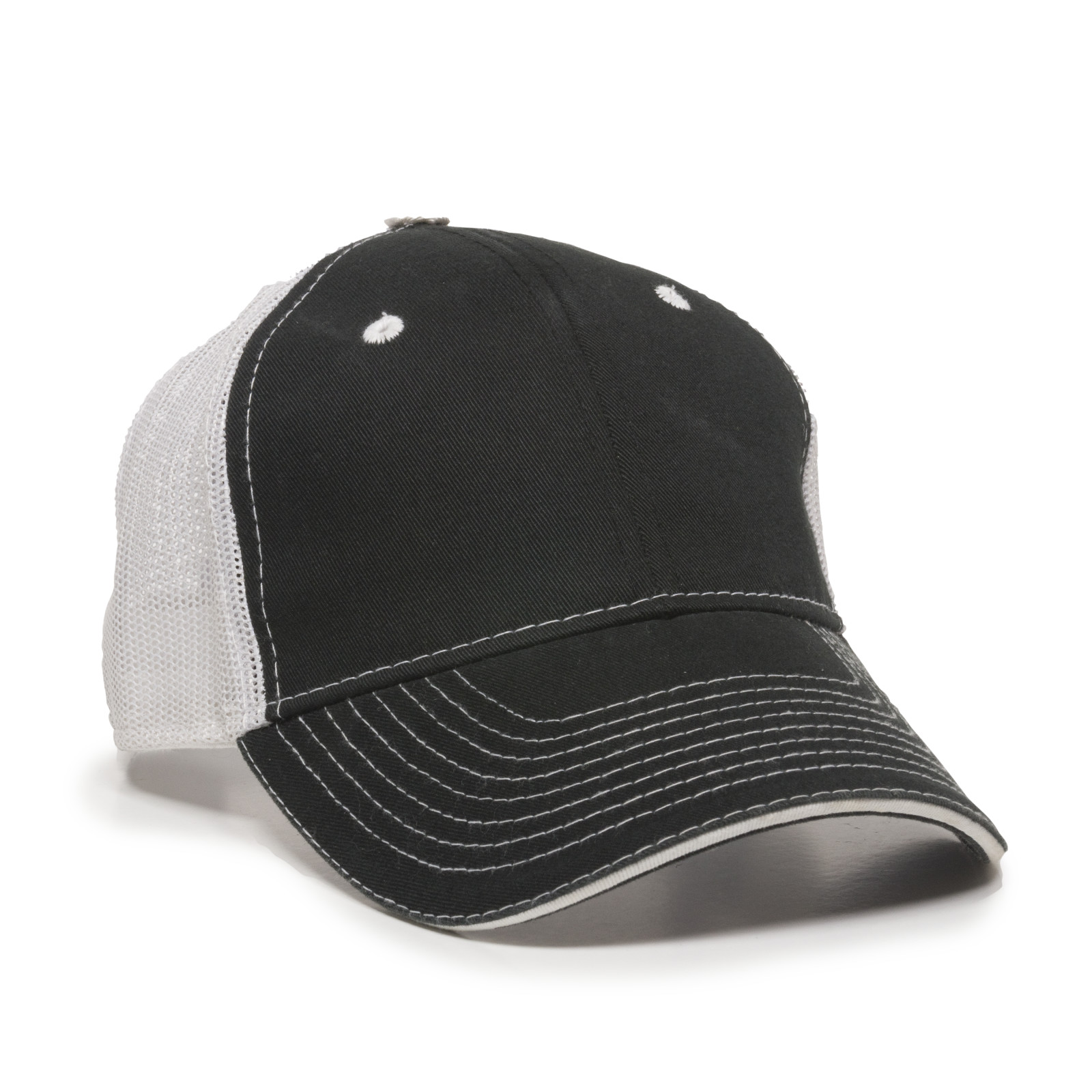 Garment Washed Trucker Hat 8