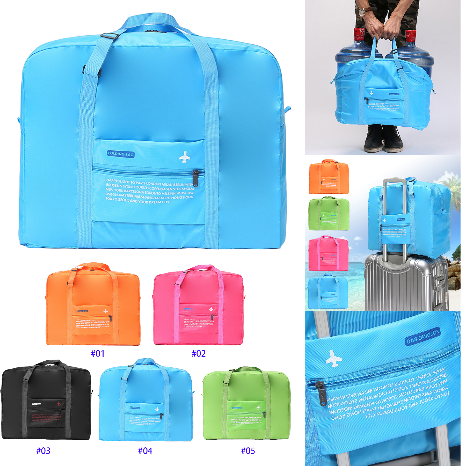Portable Multi-Function Bag Folding Travel Bag 2