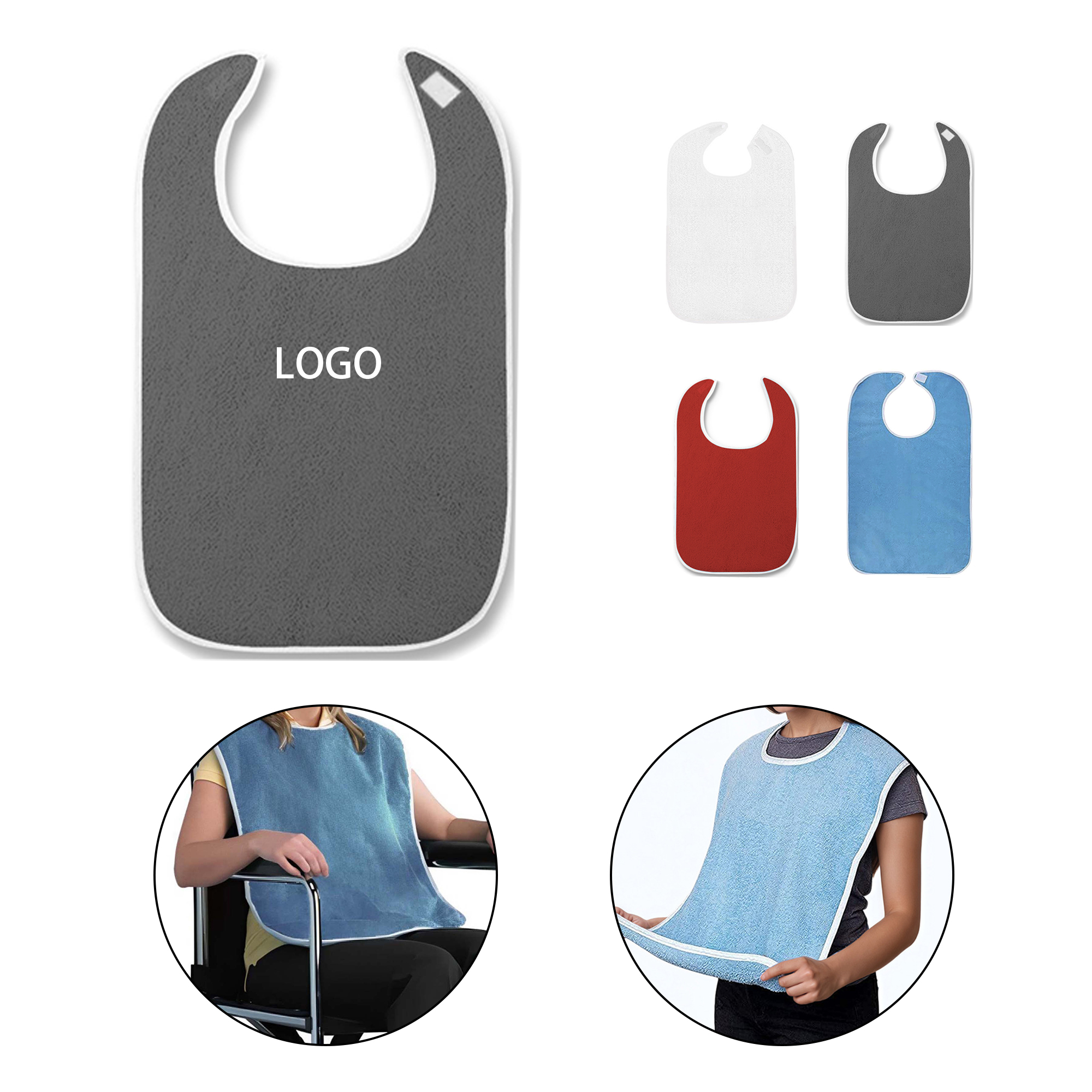 MOQ:20pcs Mealtime Apron 1