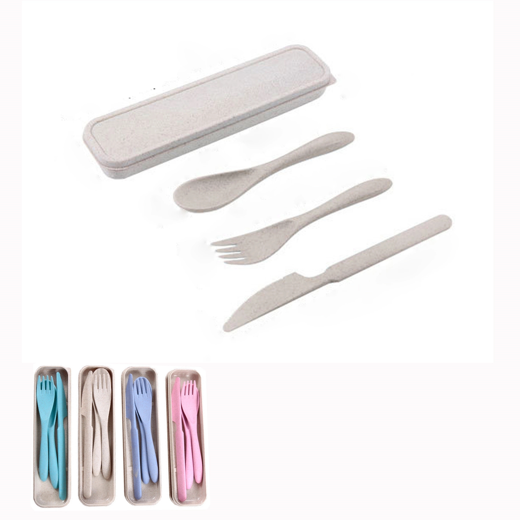 Portable Spoon Fork Knife Tableware Set 3