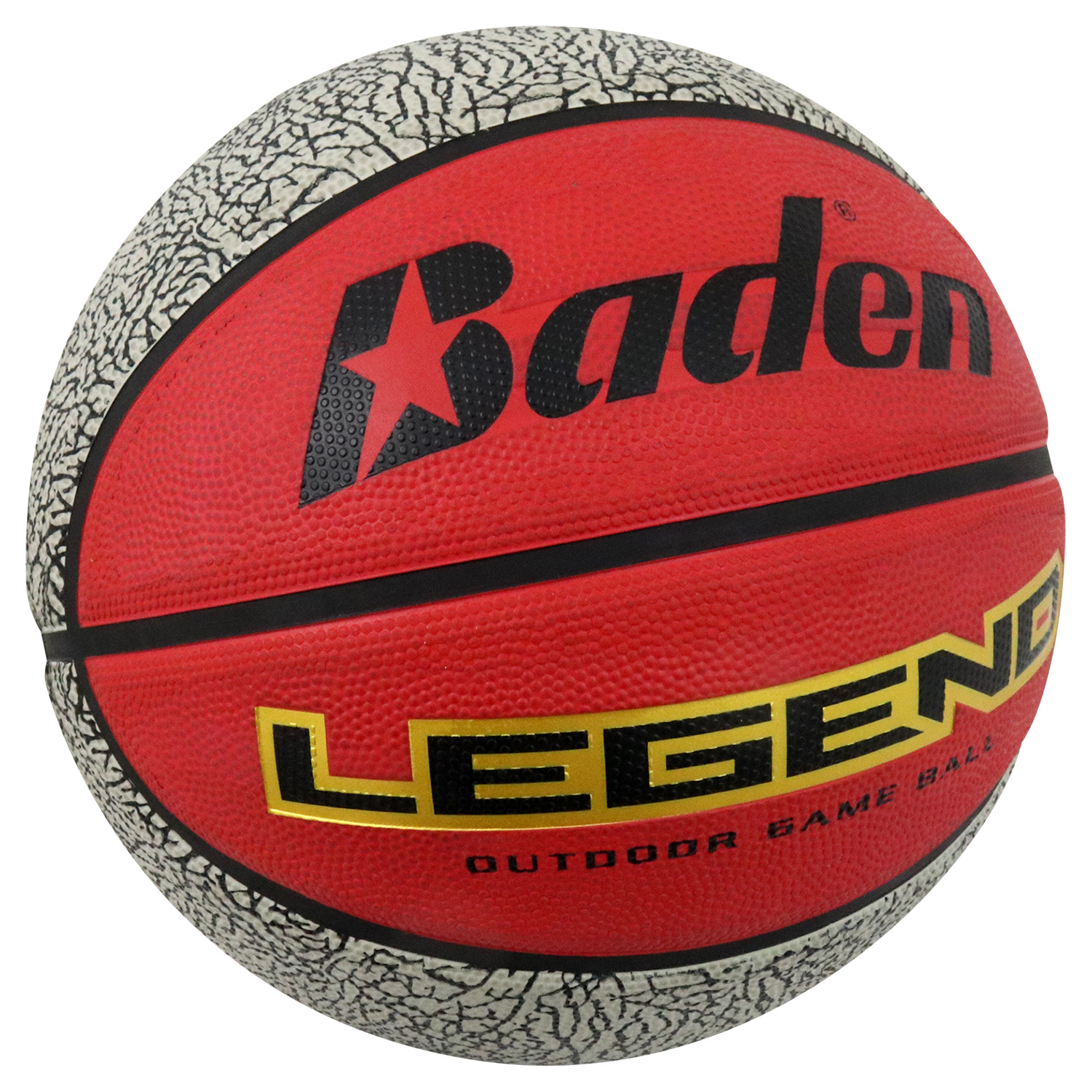 Basketball - Debossed Panel Rubber, Intermediate/Women's Size 1