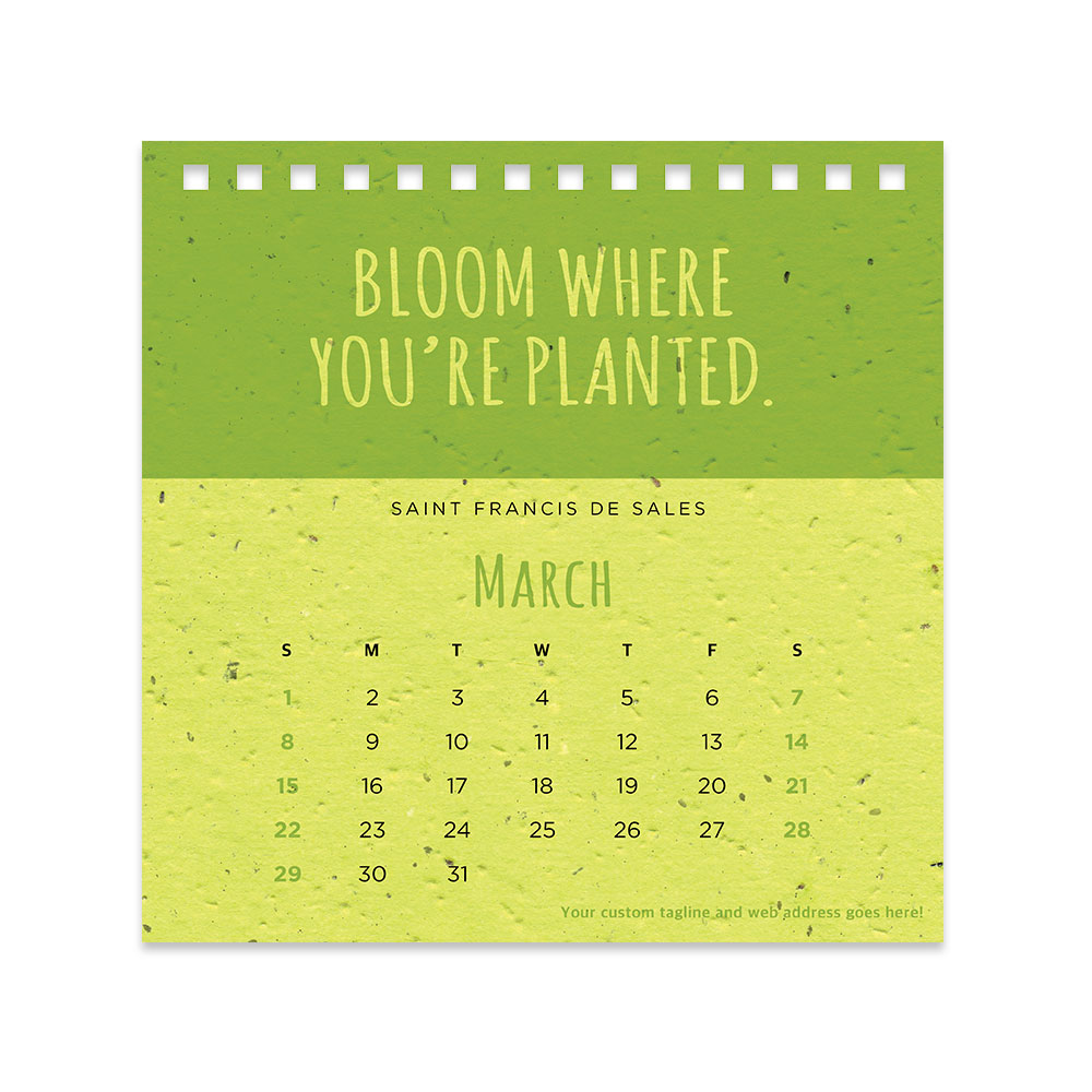 Quotes That Grow Seed Eco Calendars 18