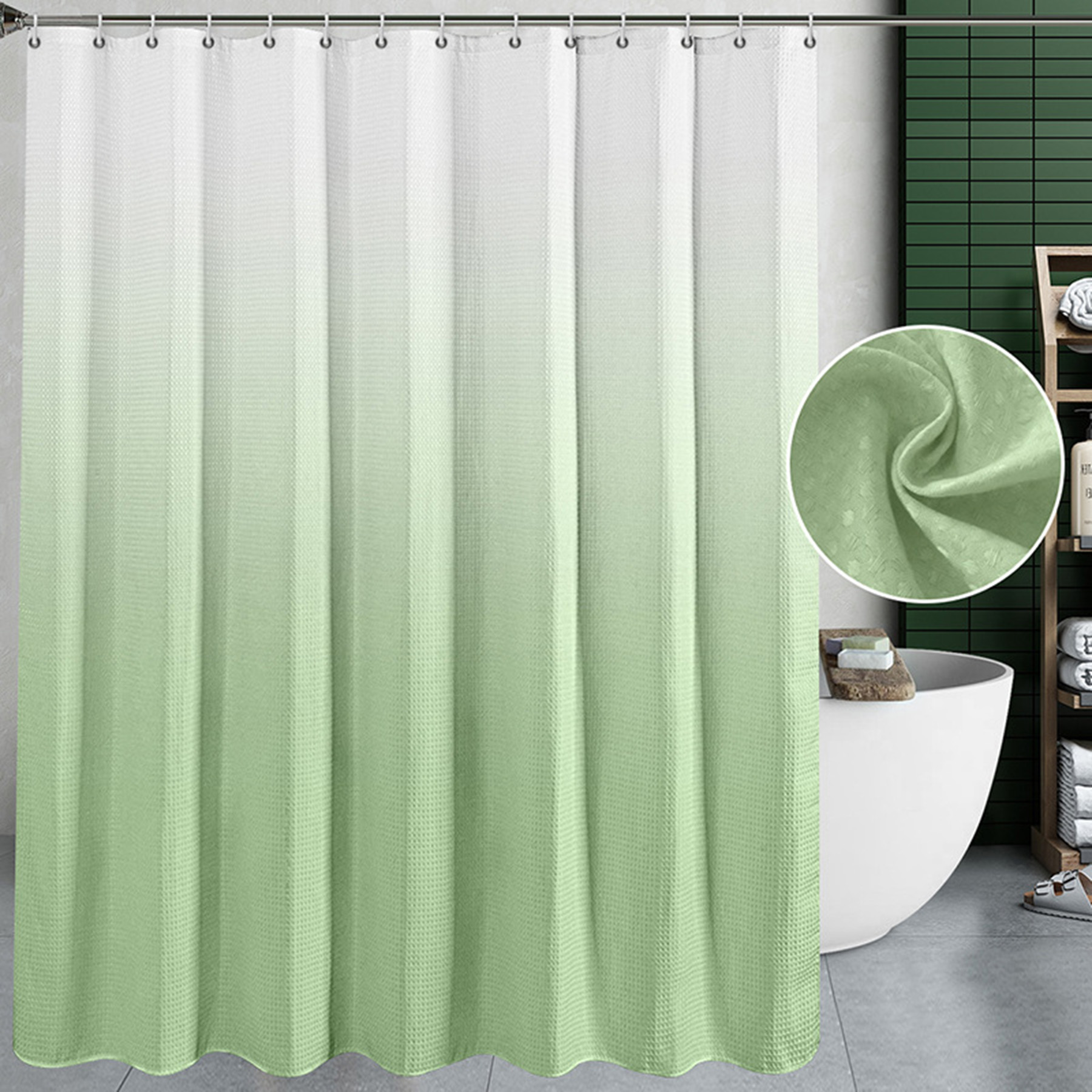 Weave Shower Curtain 3