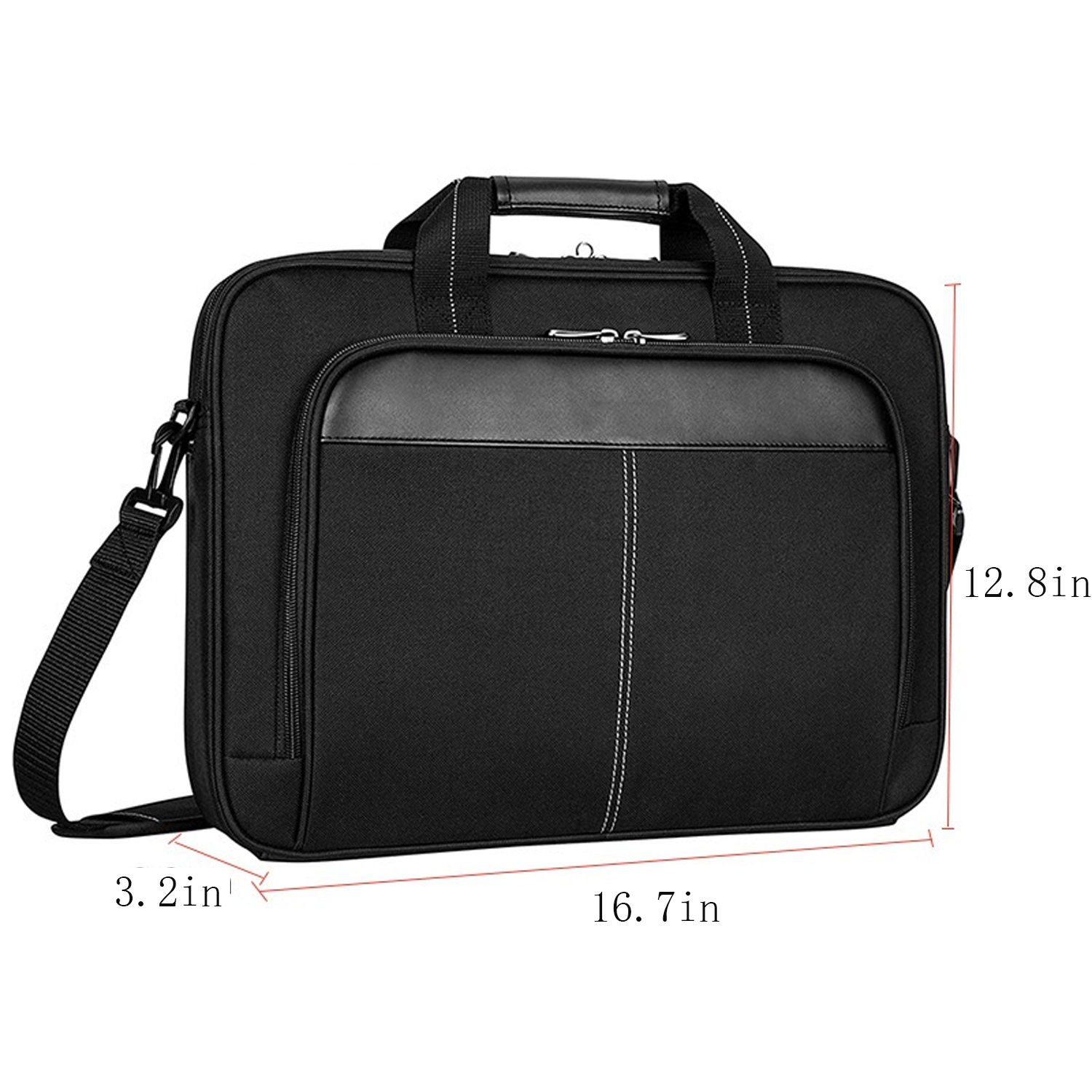 Waterproof Oxford Crossbody Laptop Bag 3