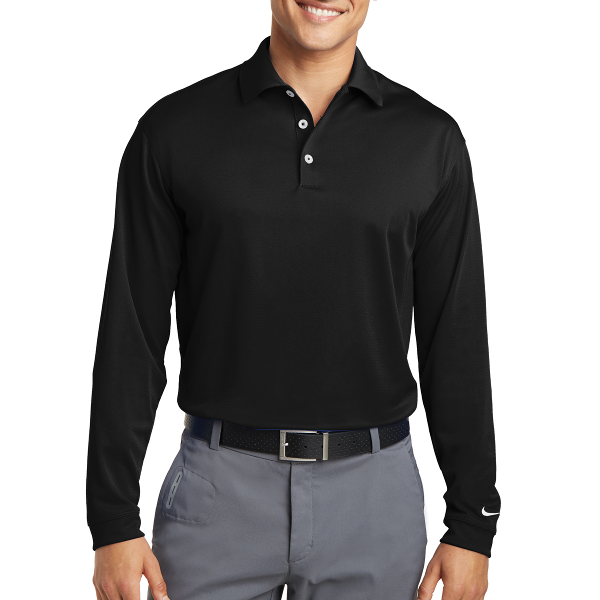 Nike Tall Long Sleeve Dri-FIT Stretch Tech Polo 10