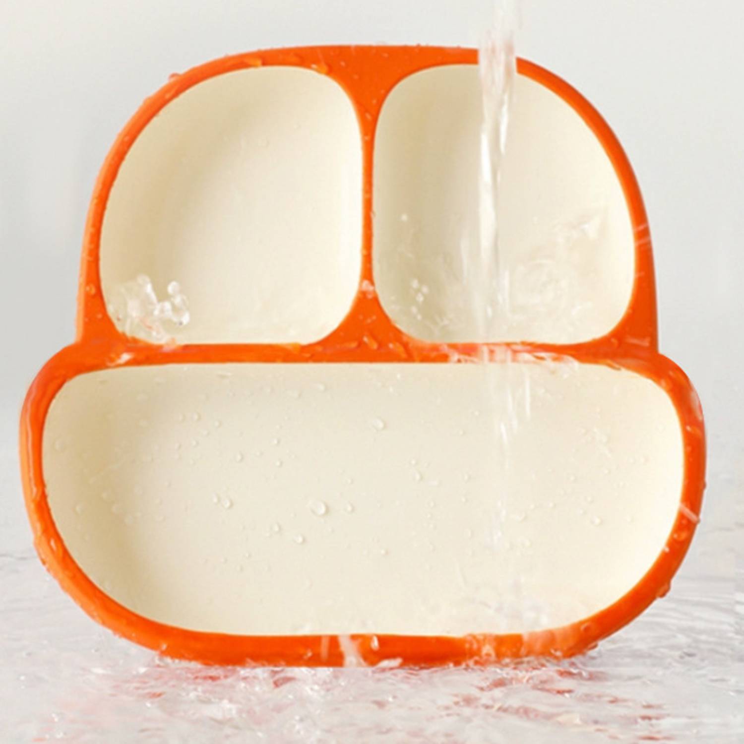 Baby Complementary Food Silicone Plate Eating Training 4