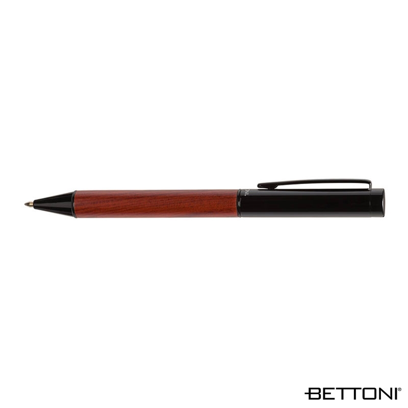 Bettoni®  Alicante Ballpoint Pen w/ Wood Barrel 2
