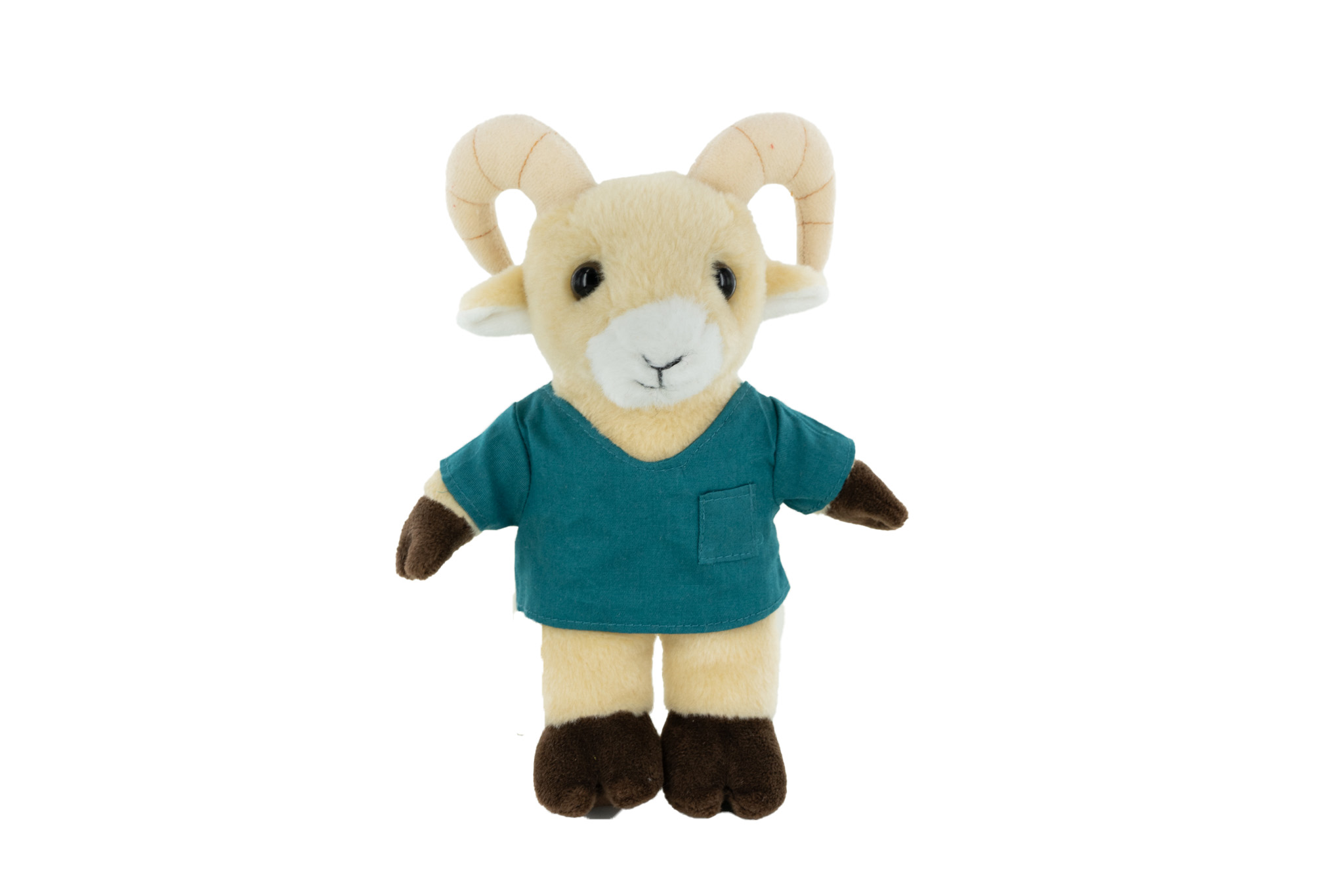 Plush Ram with Scrub Shirt