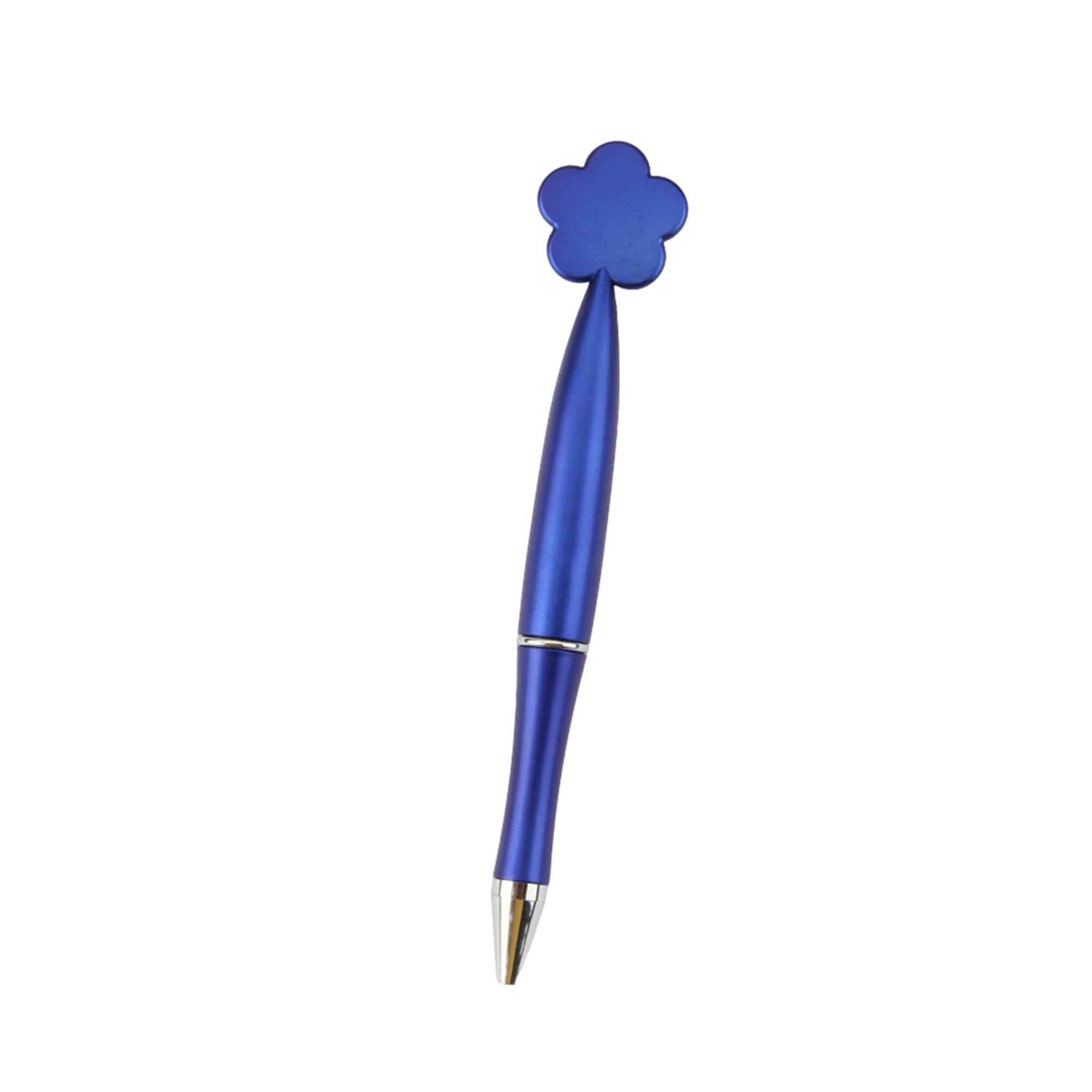 Flower Style Roller Ball Pen 5.28" Length X 0.43" Width 6