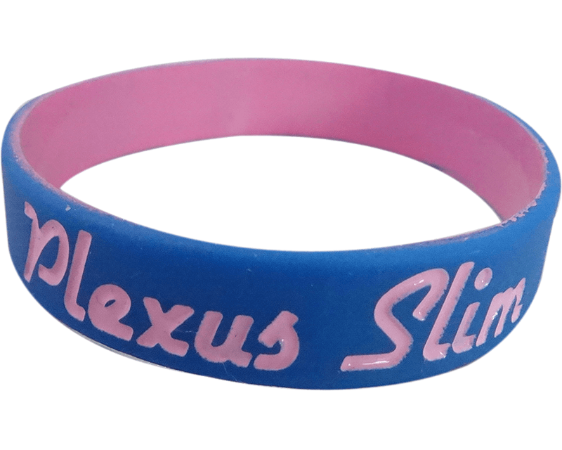 Dual Layer Customized Silicone Wristband 4