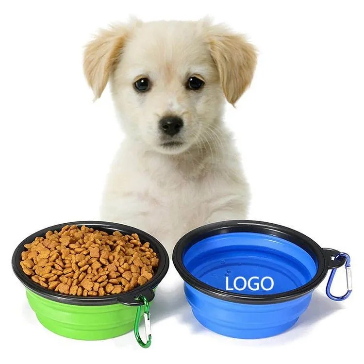 Portable Pet Folding  Bowl With Key Chain 6