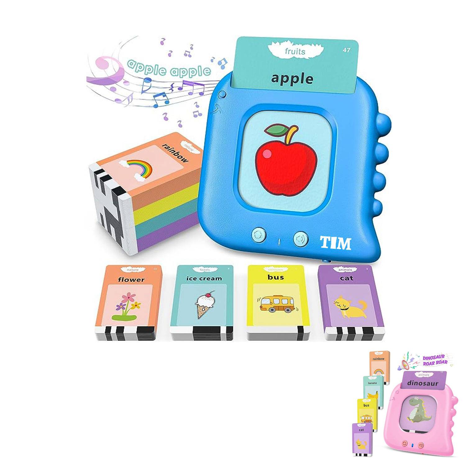 Talking Flash Cards for Toddlers 3-6 Years