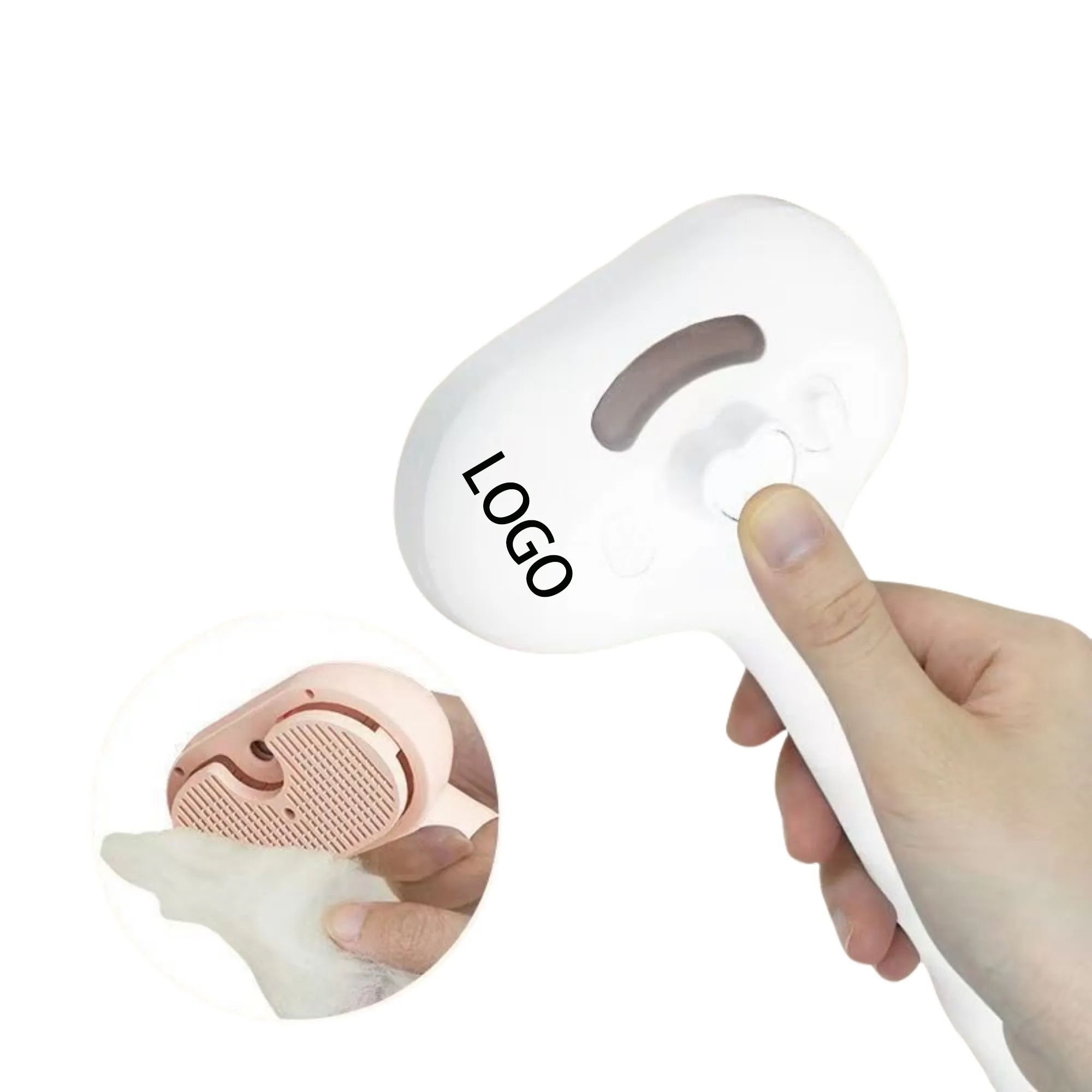 Pet Hair Brush Painless Combing & Relaxing Massage 10