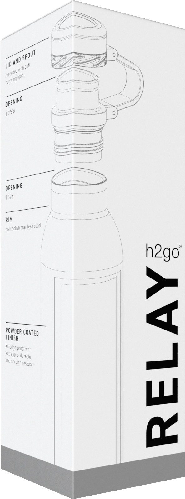 20 oz h2go relay - powder 18