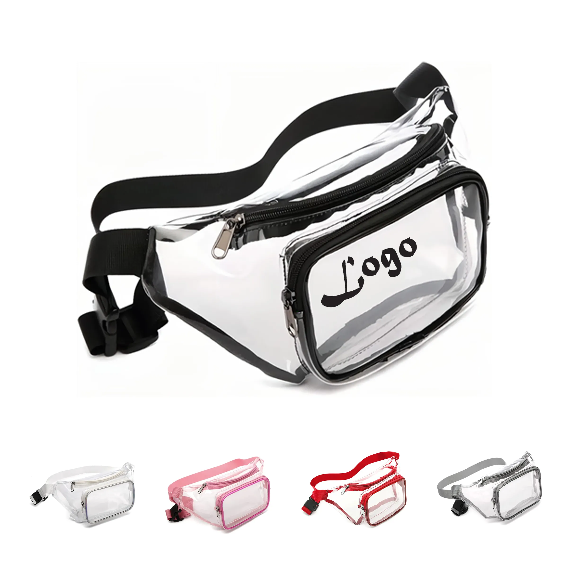 Clear Fanny Pack With Adjustable Belt