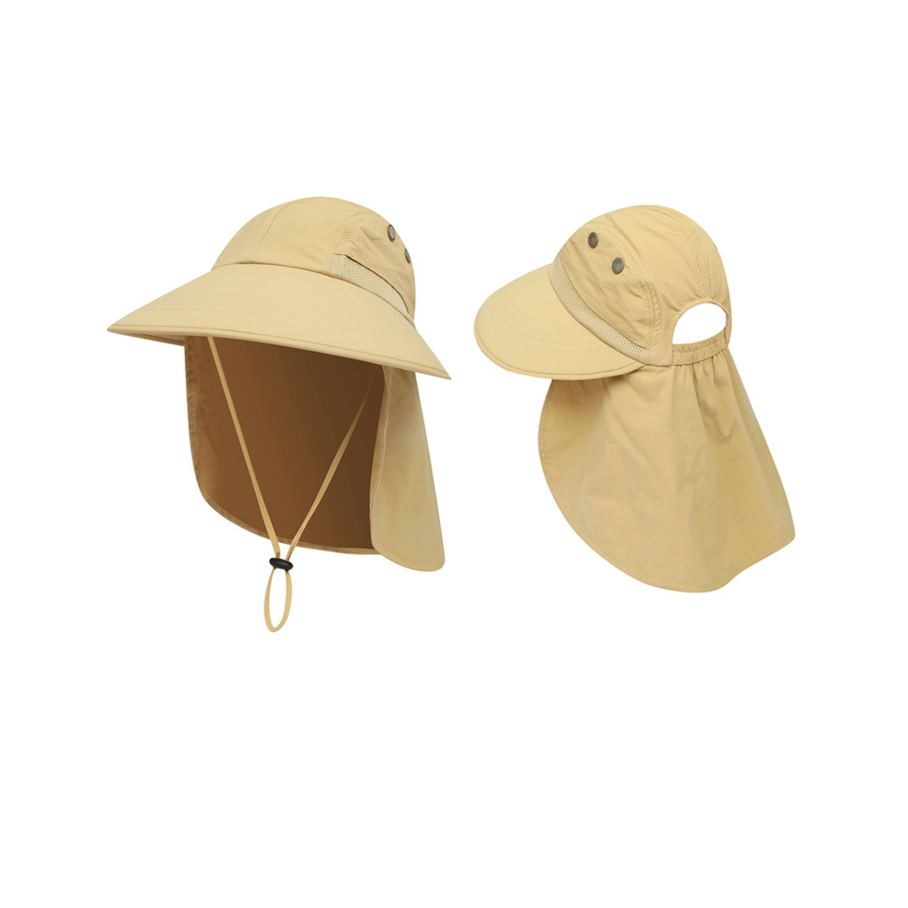 Women's Sun Hat Outdoor UV Protection Foldable Packable Mesh Hat 6