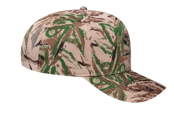 OTTO CAP Camouflage 6 Panel Mid Profile Baseball Cap 31