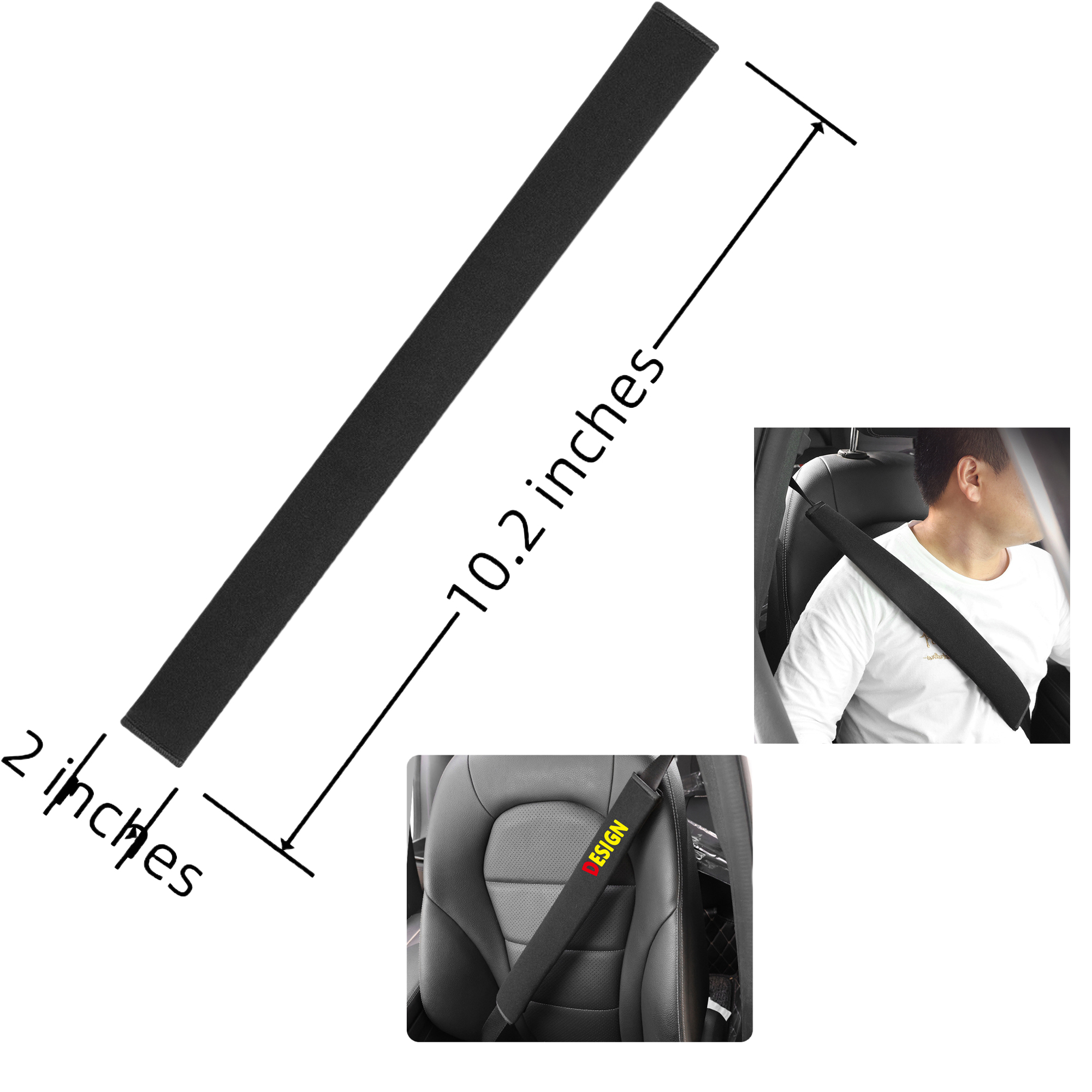 Terylene Seat Belt Cover Pad MOQ20 1
