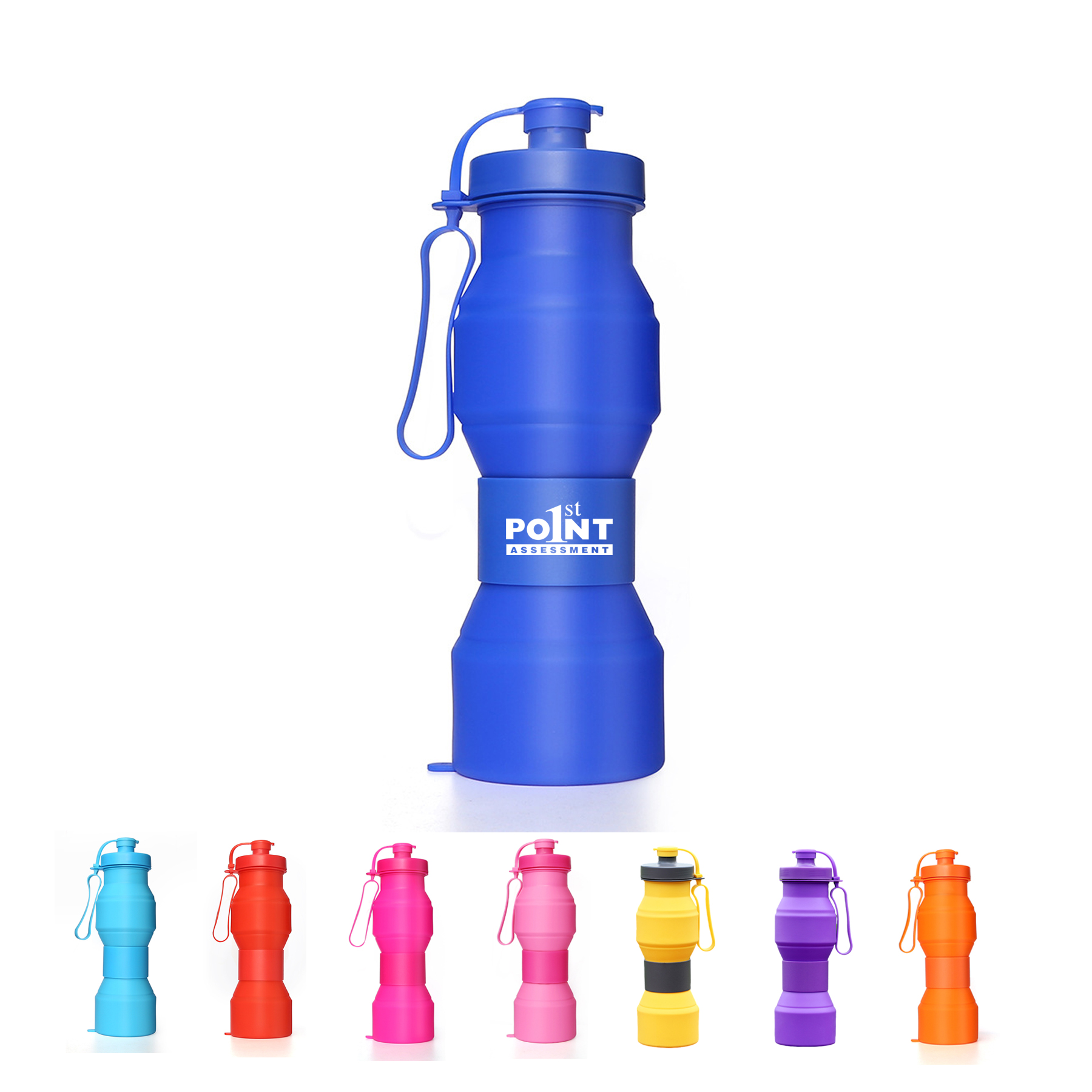 Silicone Quick Folding Water Bottle 2