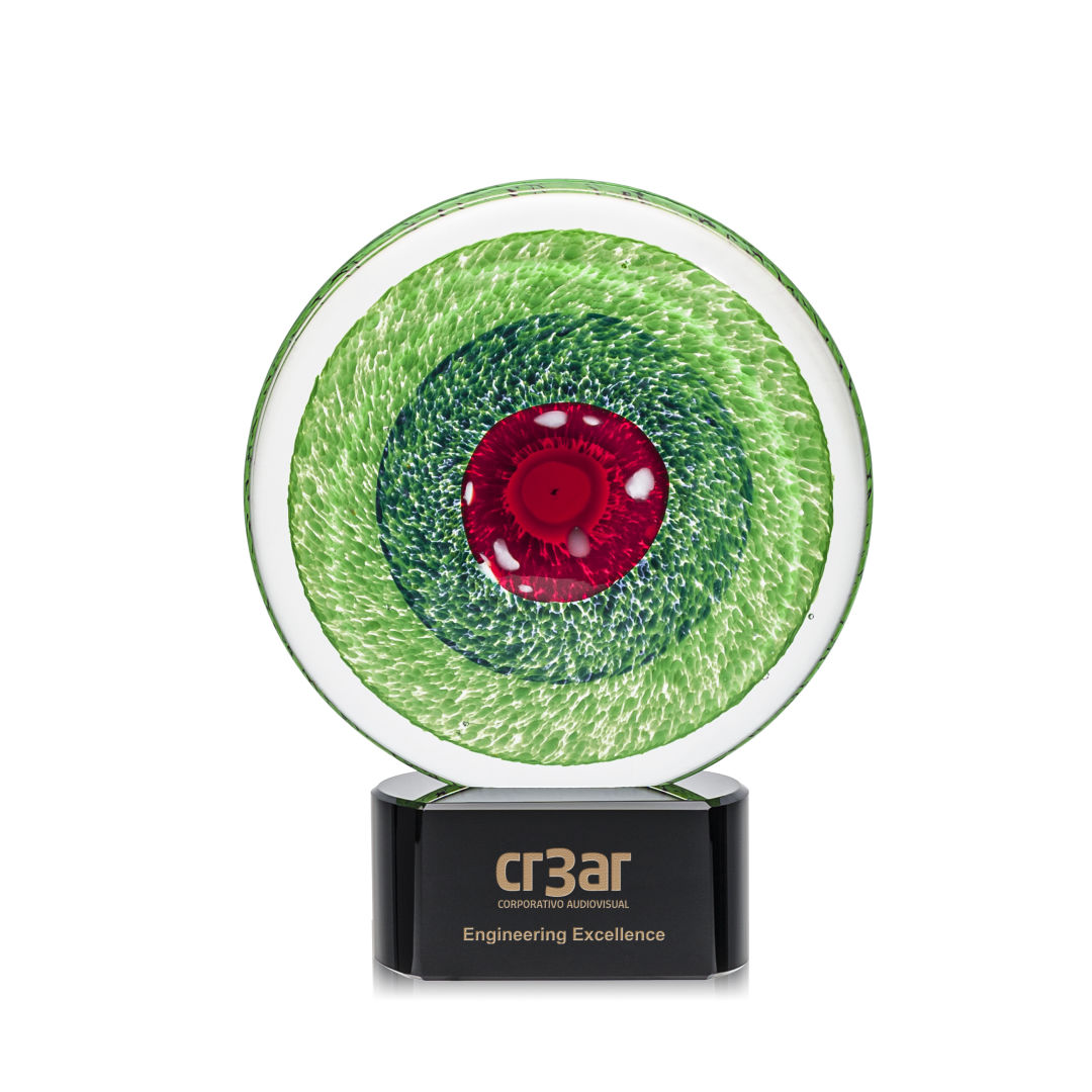On Target Award on Black Base 6