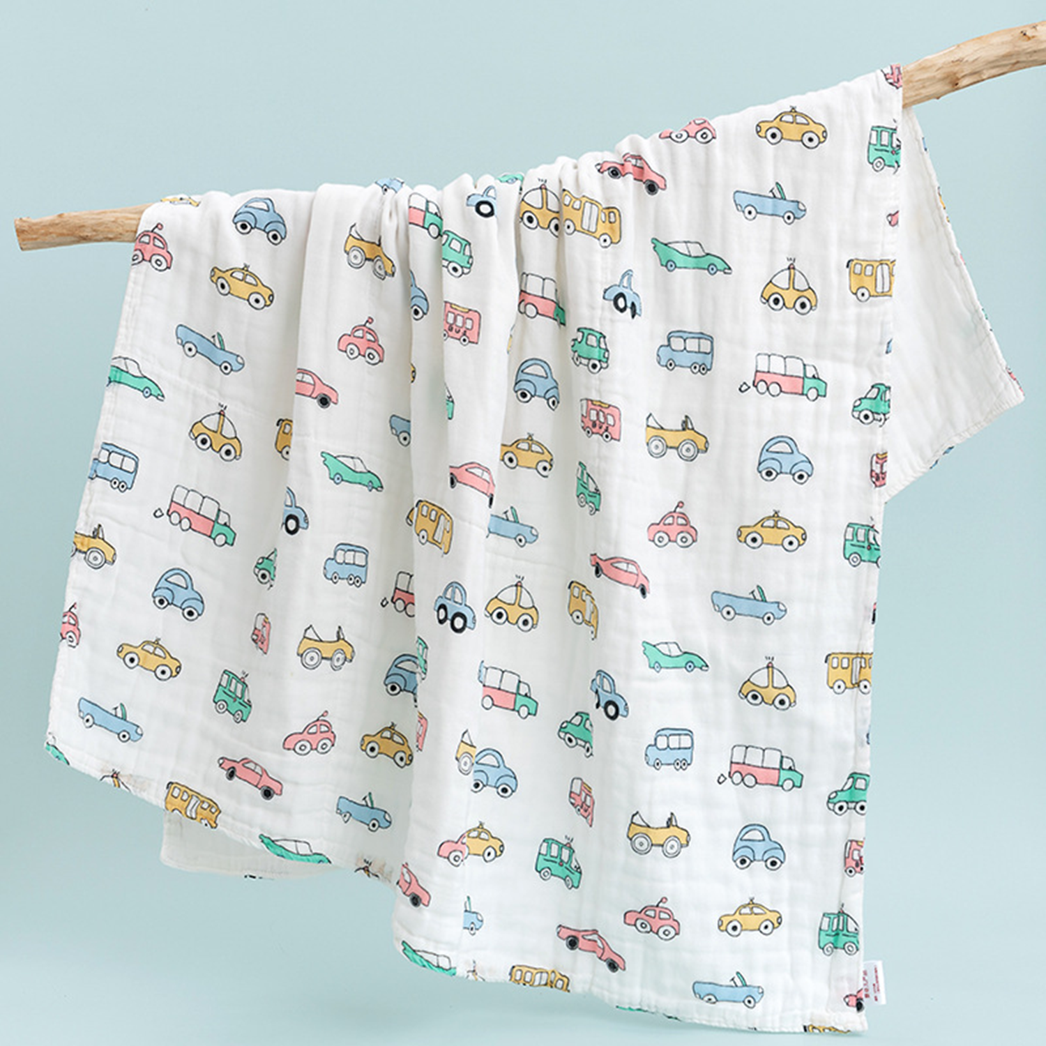 Lightweight Thermal Cotton Jacquard Toddler Blanket 2