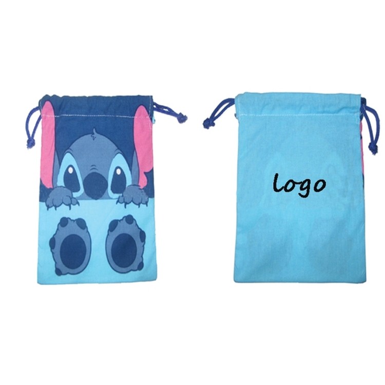 Mini Cotton Draw String Bags 2