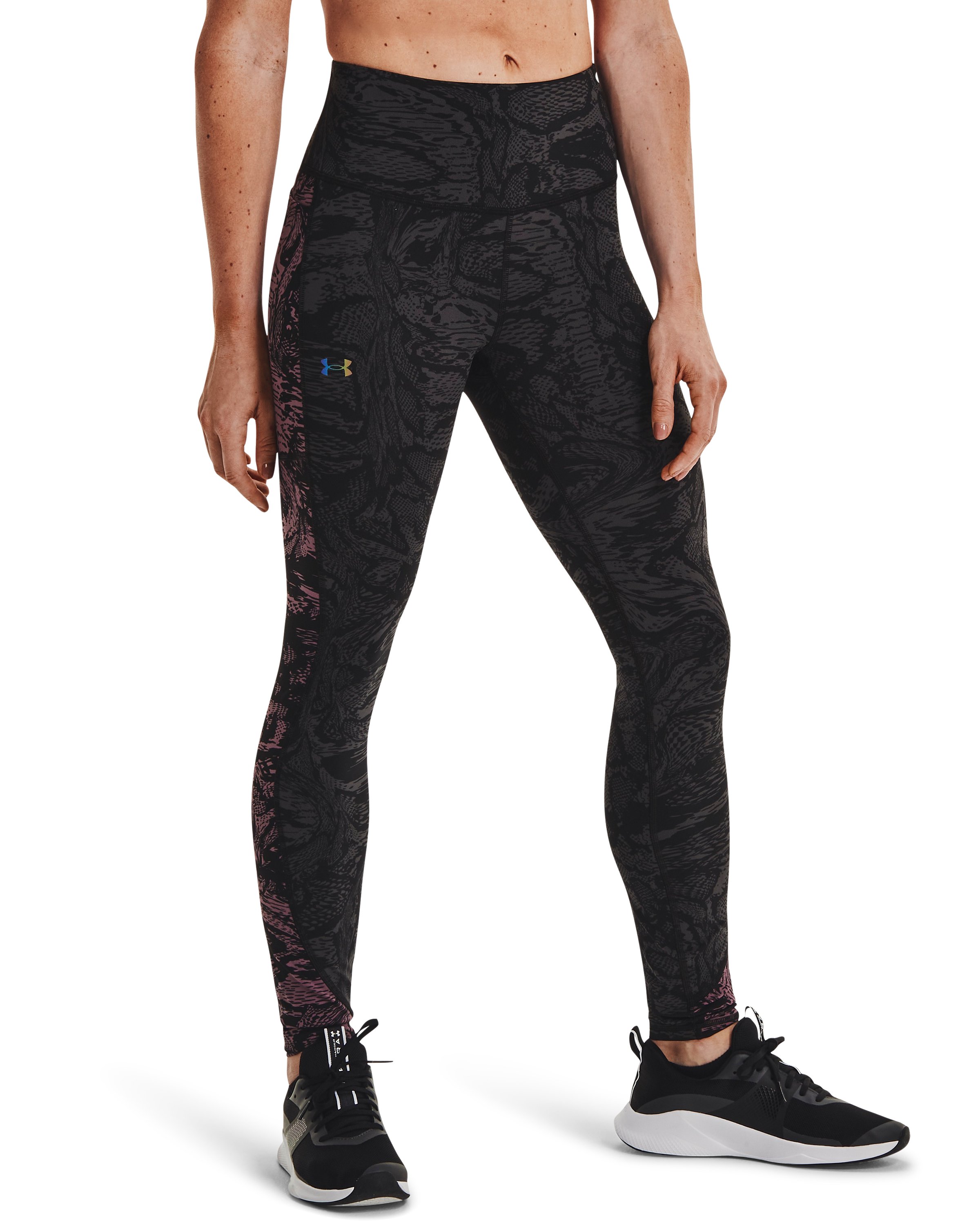 UA RUSH HeatGear No-Slip Waistband Women's Full-Length Leggings 4