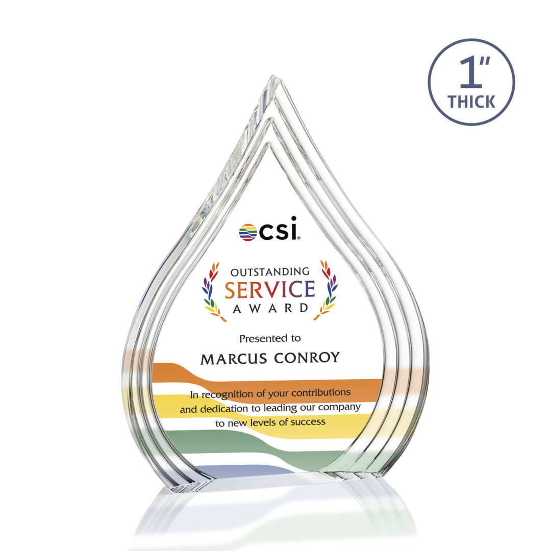 Dover VividPrint™ Award - Clear 10
