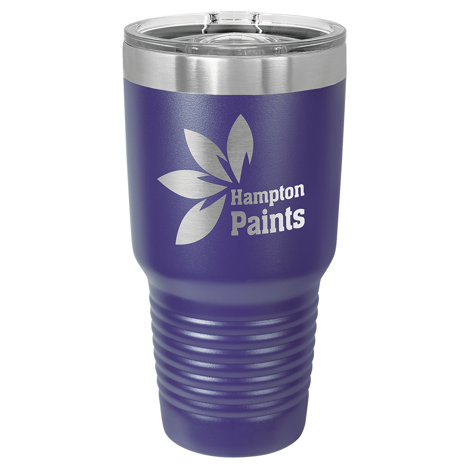 30 oz. Purple Laser Engraved Polar Camel Ringneck Tumblers w/Slider Lid 1