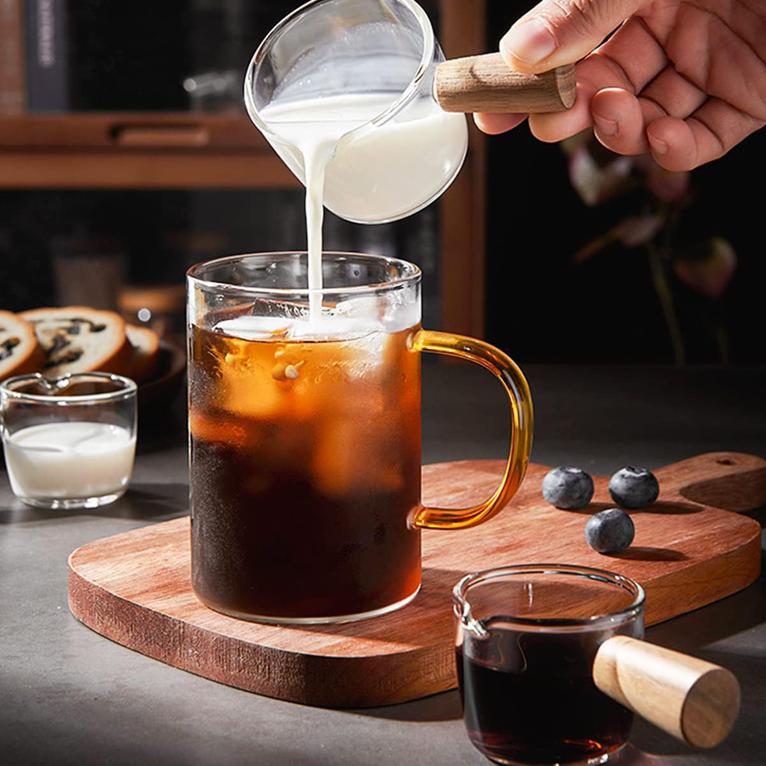 2Oz Double Spout Shot Glass 8