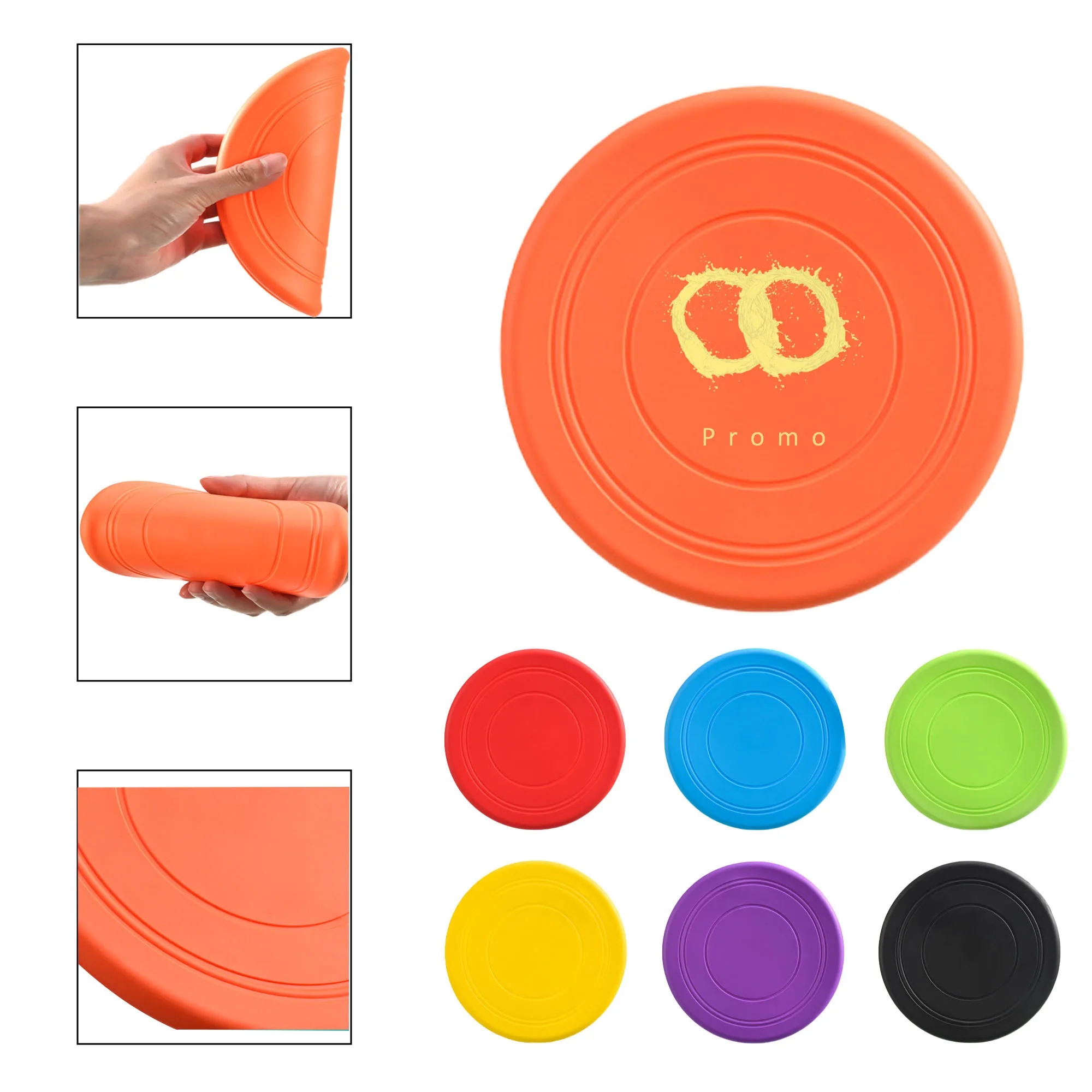 MOQ50 Soft TPR Flying Disc 2