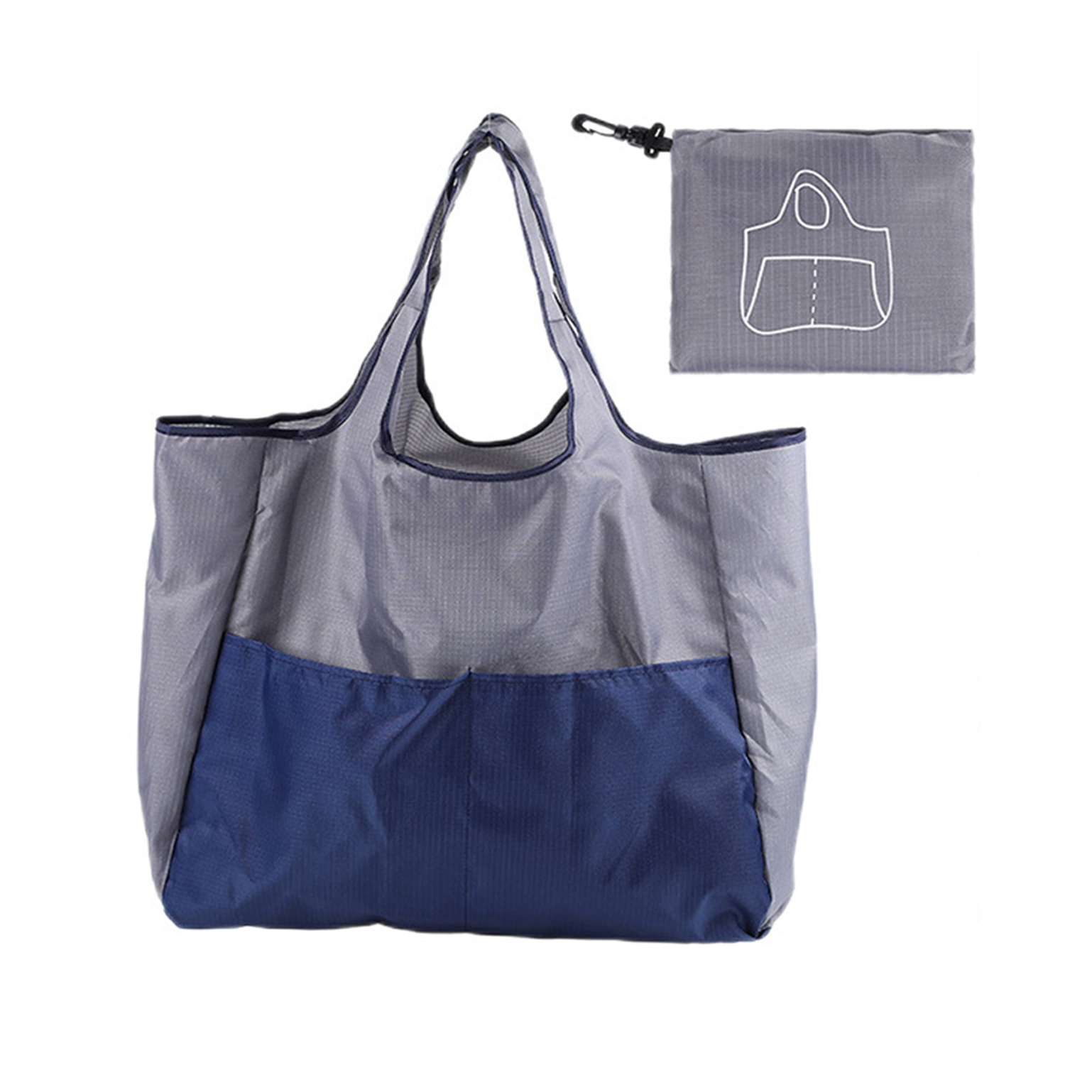 Portable folding shopping bag 2