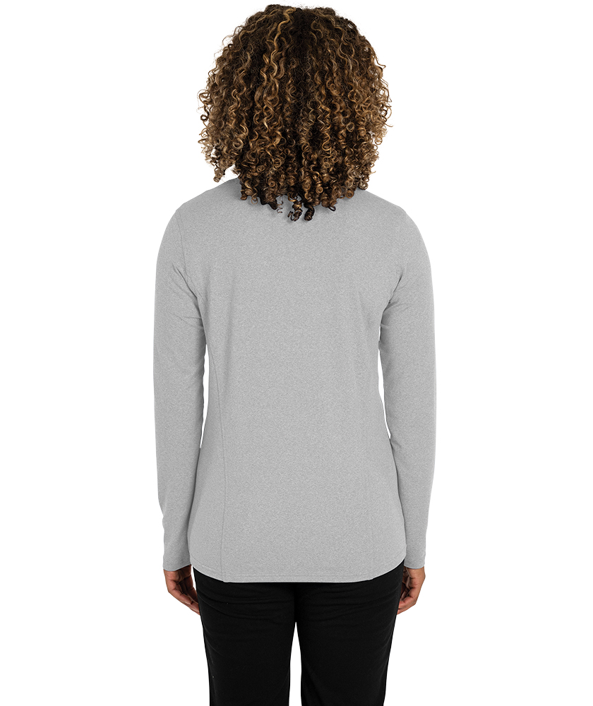 Women's Heathered Eco-Logic Stretch Quarter Zip 11