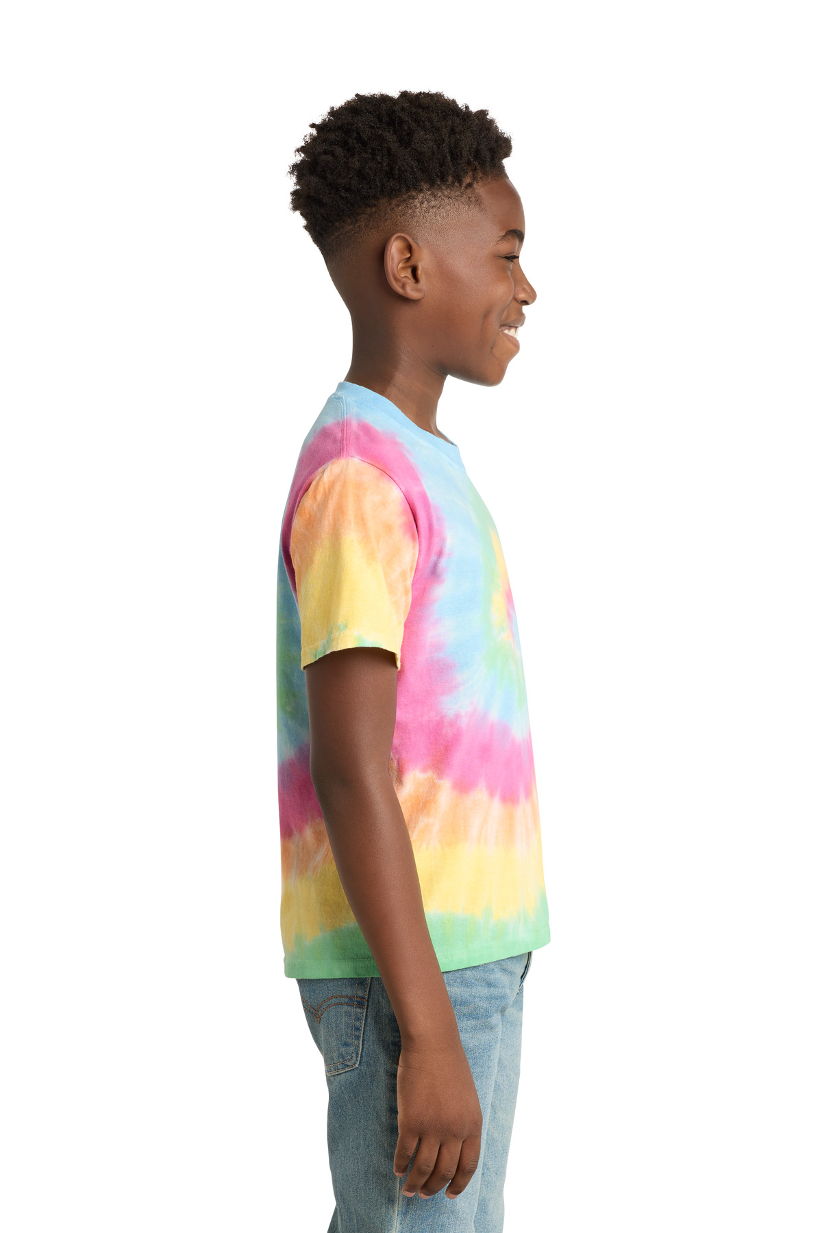Port & Co Youth Tie-Dye Tee. PC147Y 143