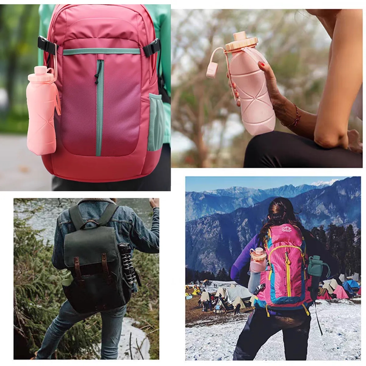 20oz Collapsible Water Bottle 3
