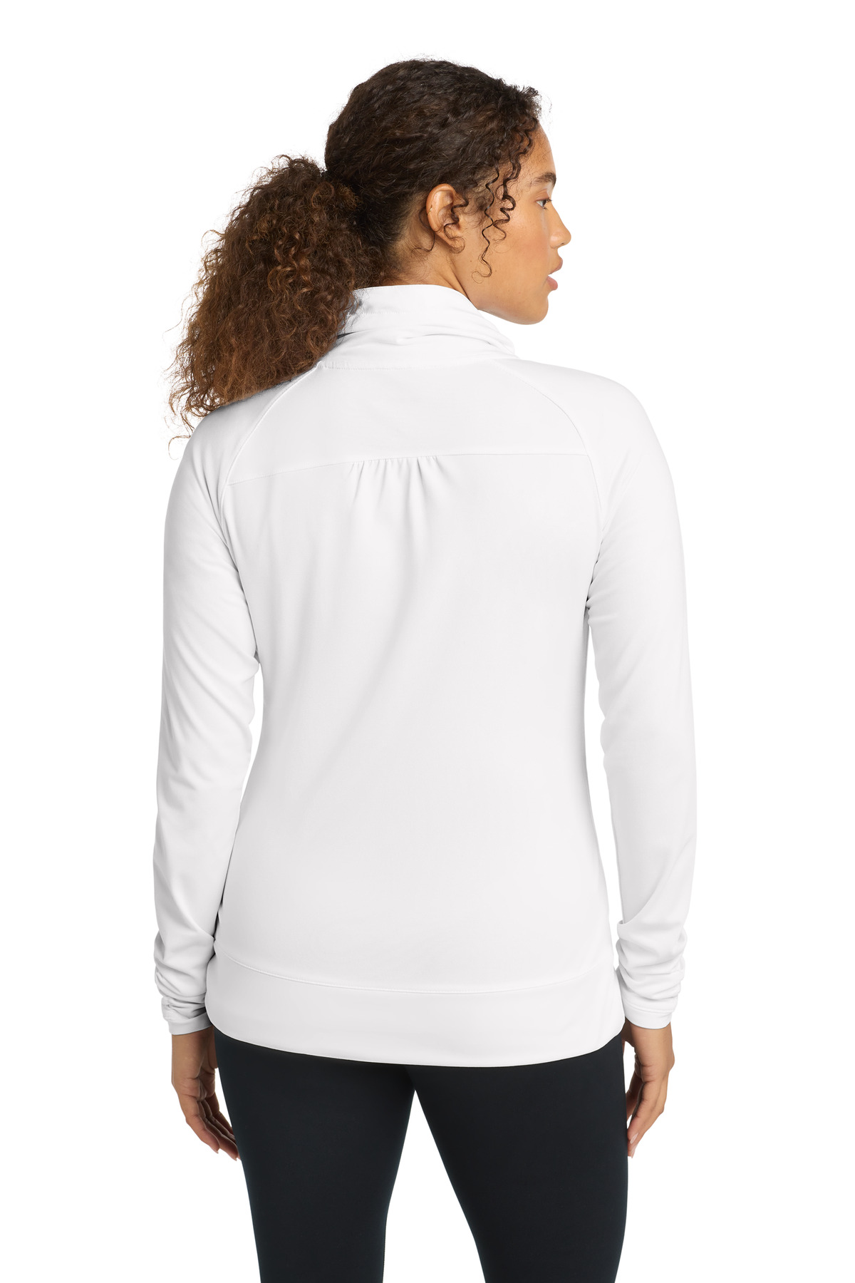 Sport-Tek Women's Sport-Wick Stretch Full-Zip Jacket. LST852 44
