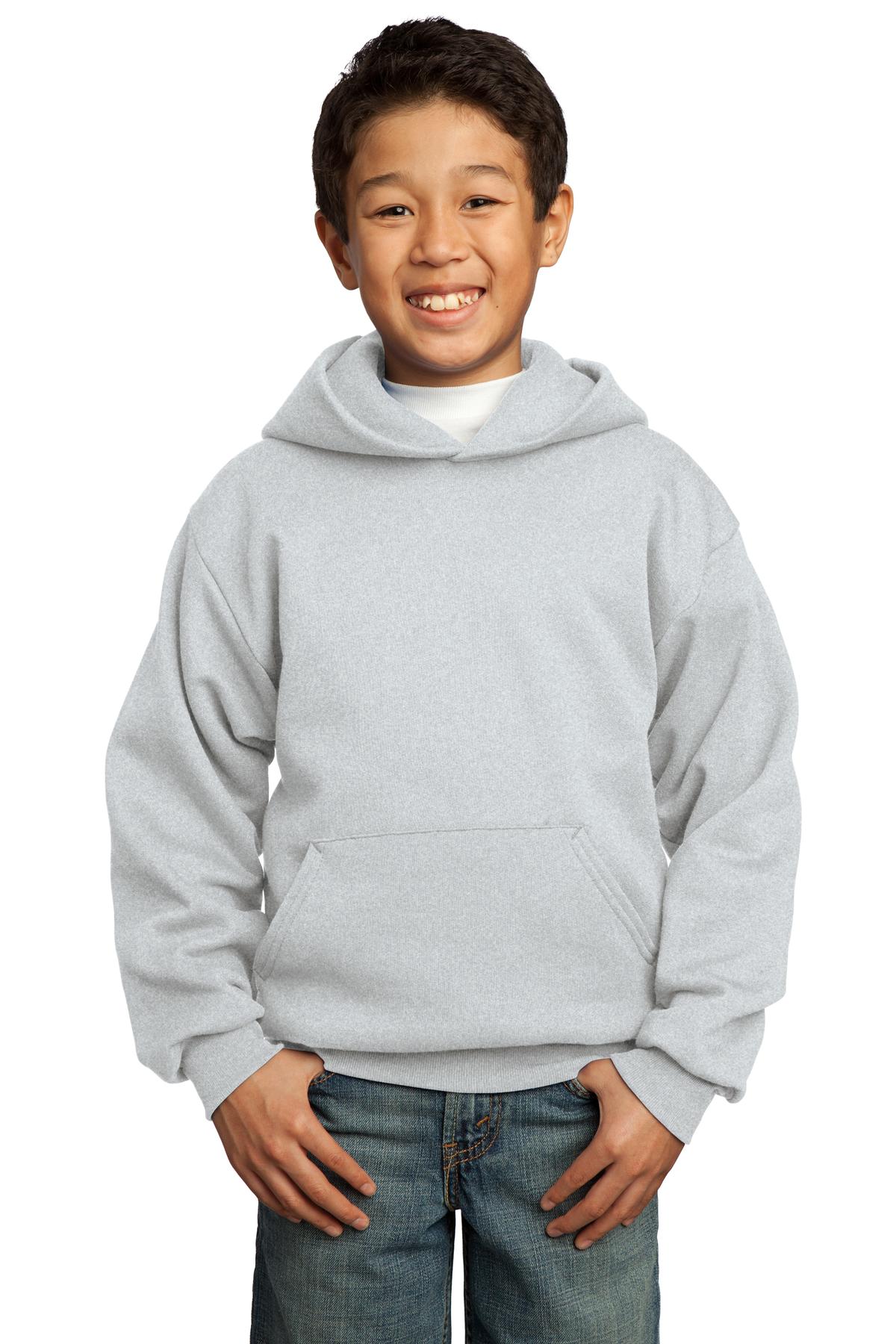 Port & Company® Youth Core Fleece Pullover Hooded Sweatshirt 158