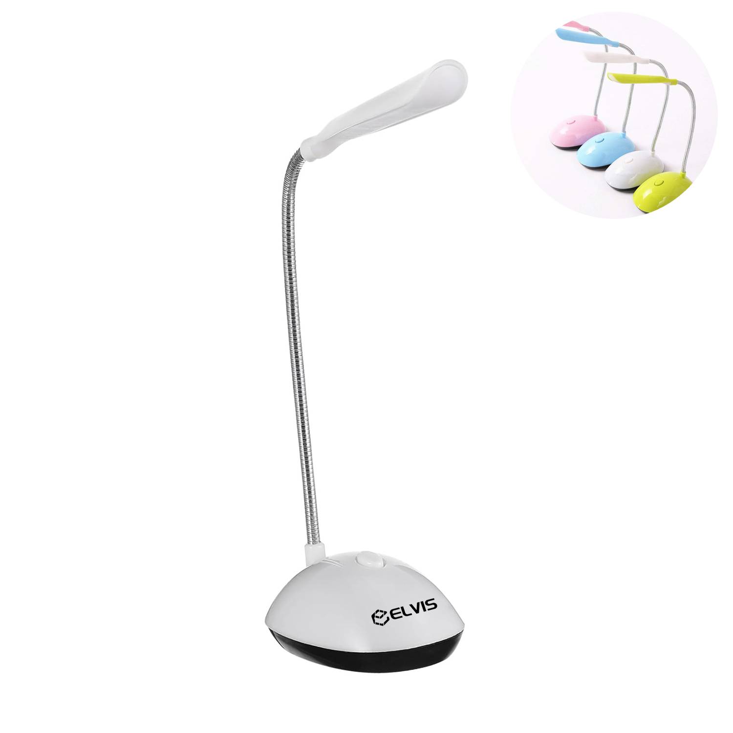 Mini Gift LED Small Desk Lamp, custom desk accessory with logo imprint 3