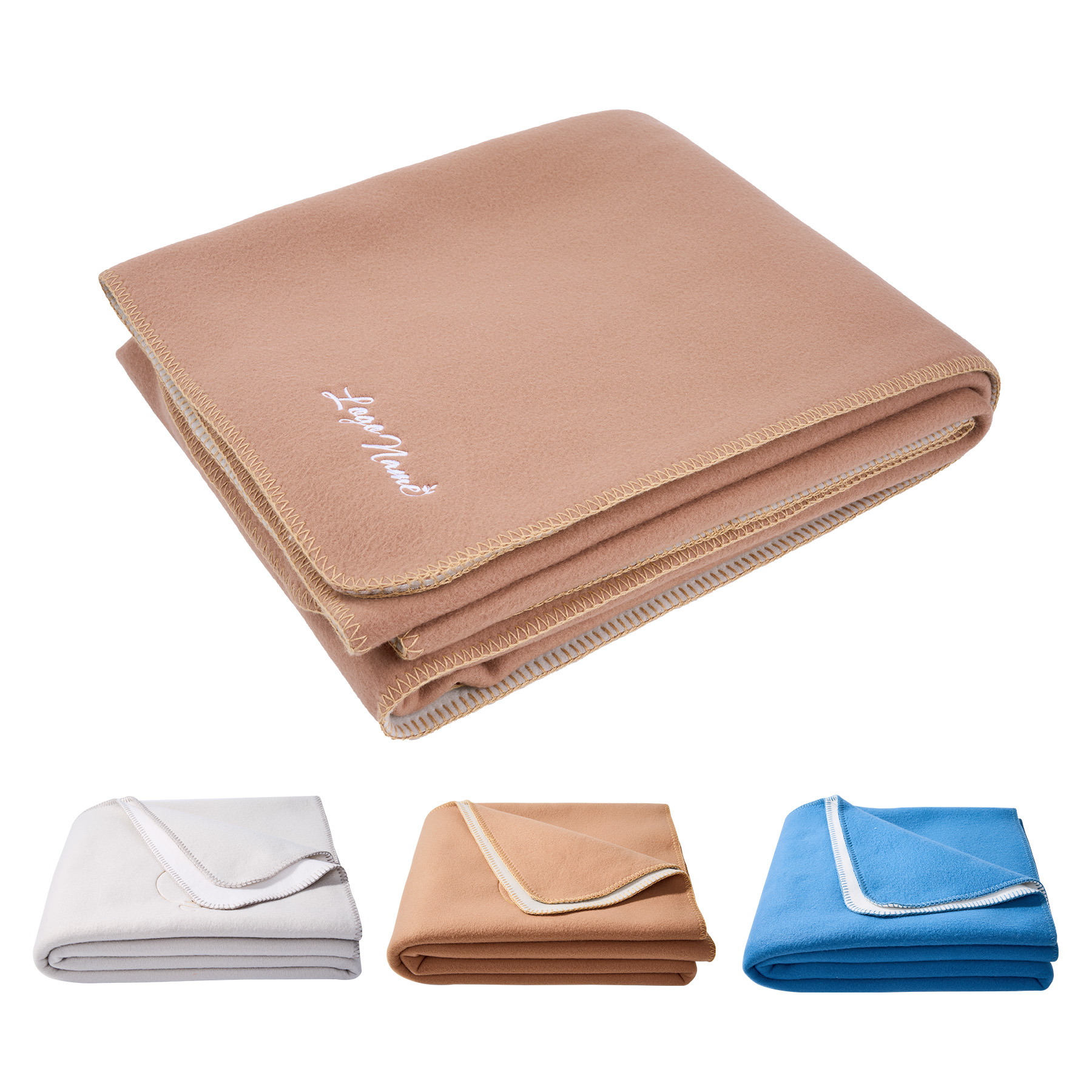 400GSM Cozy Fleece Blanket - 50'' X 60'' Unfolded 10