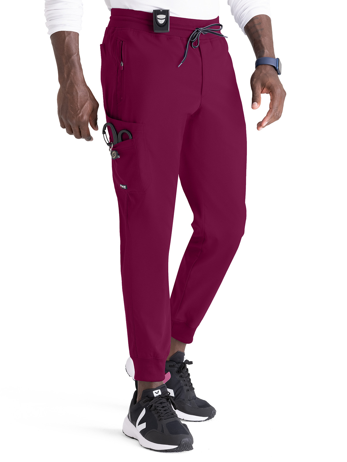 Grey's Anatomy Spandex Stretch - Men's Five-Pocket Murphy Jogger Scrub Pant 32