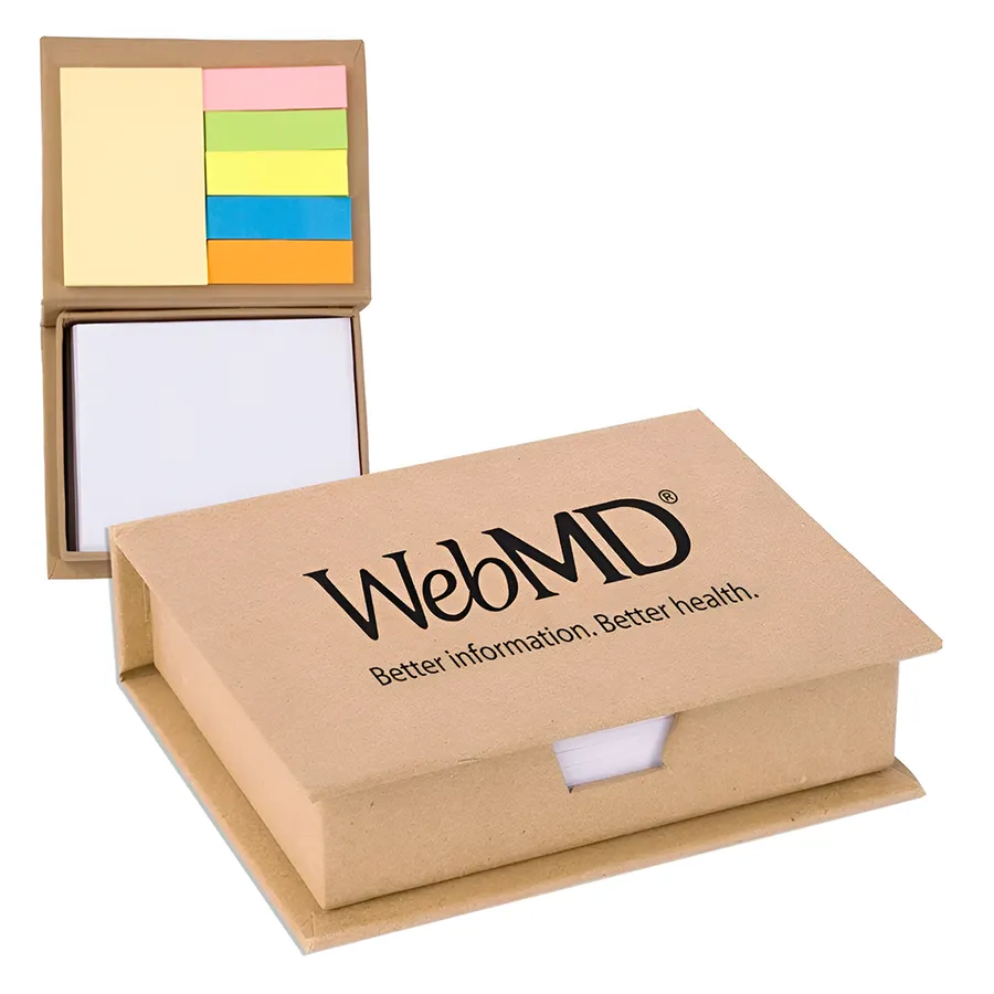Eco Recycled Sticky Note Memo Case 2