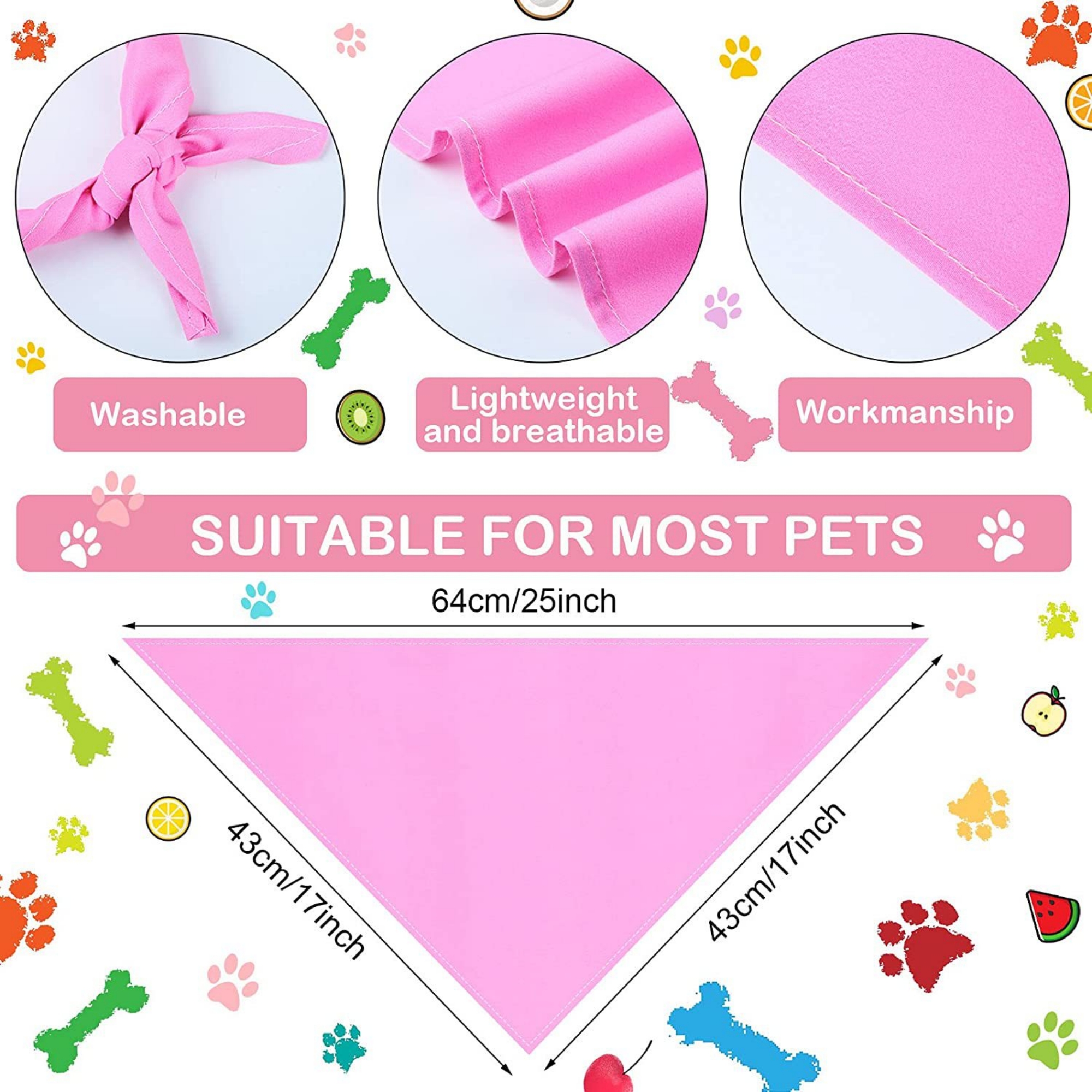 Popular Pet Triangle Bandanas Dog Scarf 2