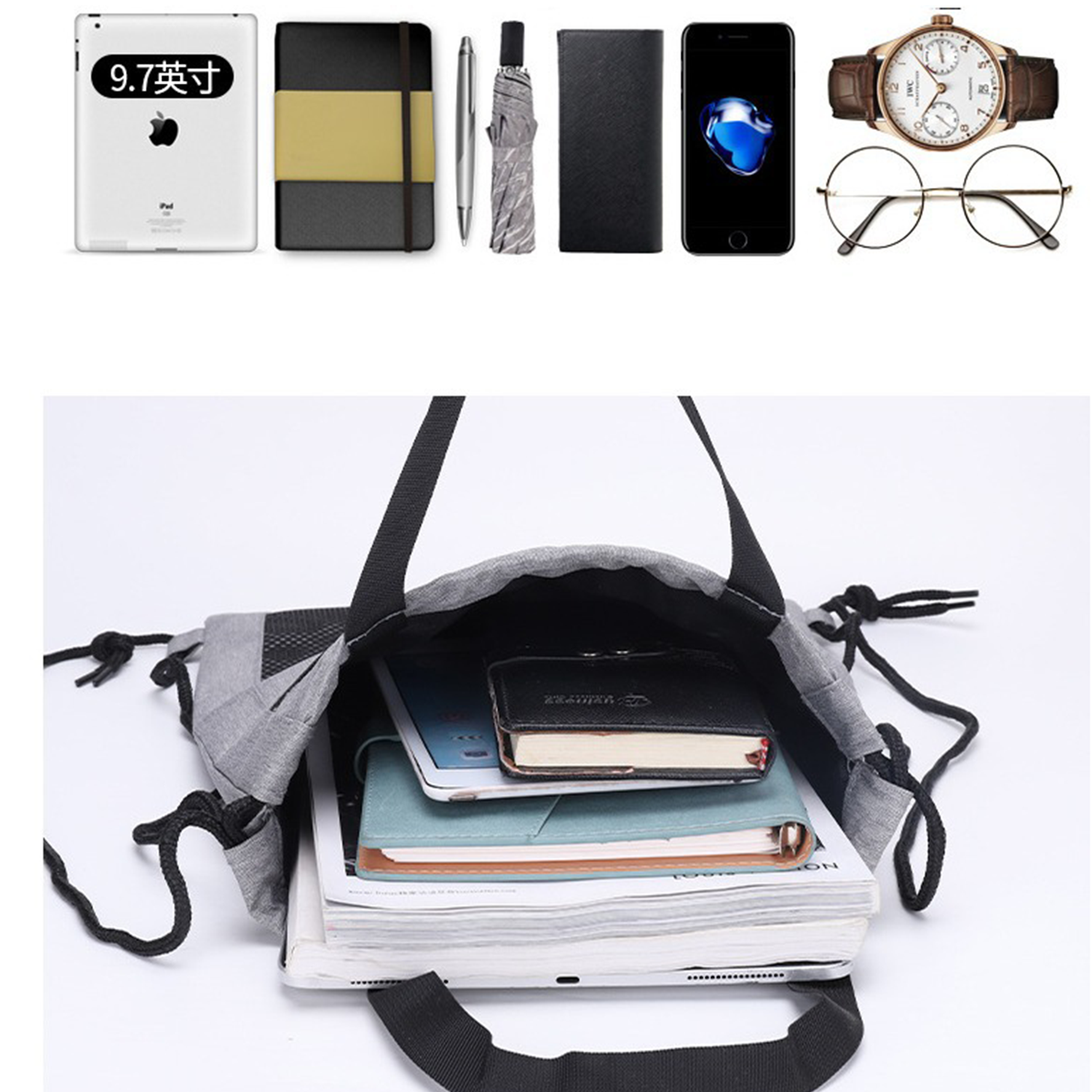 Drawstring Backpack Bag 4