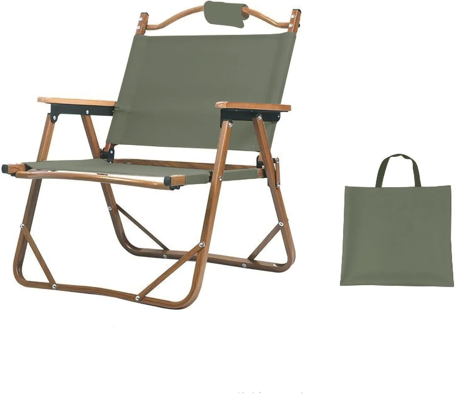 Kermit Outdoor Folding Chair-Aluminu Frame 2
